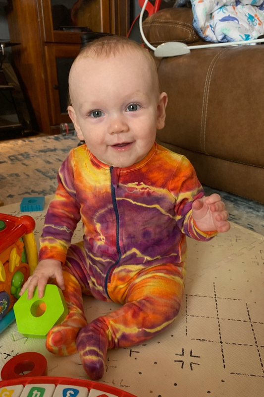 6-9 month Sunset Snuggle Sleeper