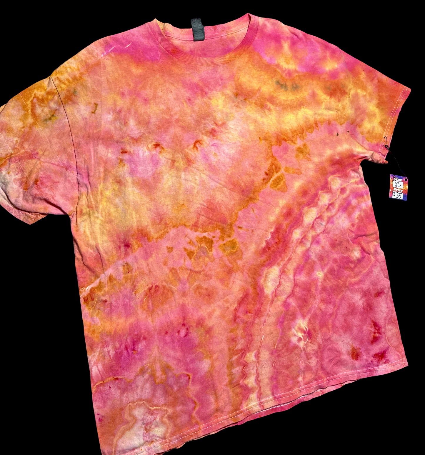 XL Golden Flamingo Glow Tee