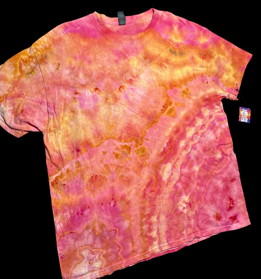 XL Golden Flamingo Glow Tee