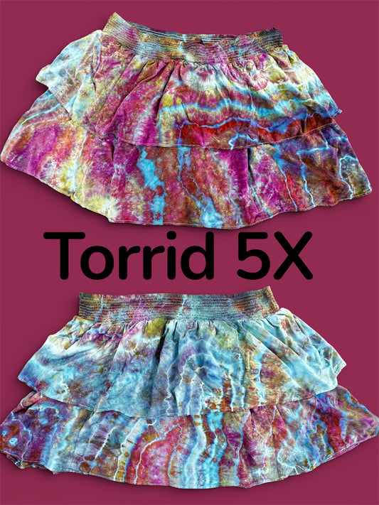 5X Prismatic Tide Mini Skirt