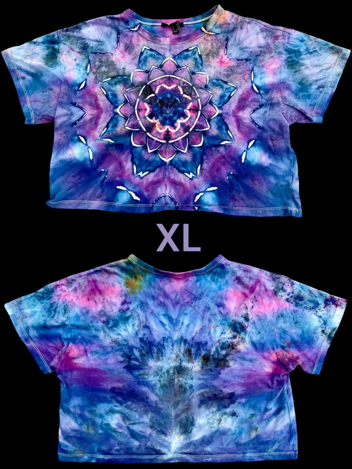 XL Celestial Lotus Crop Top