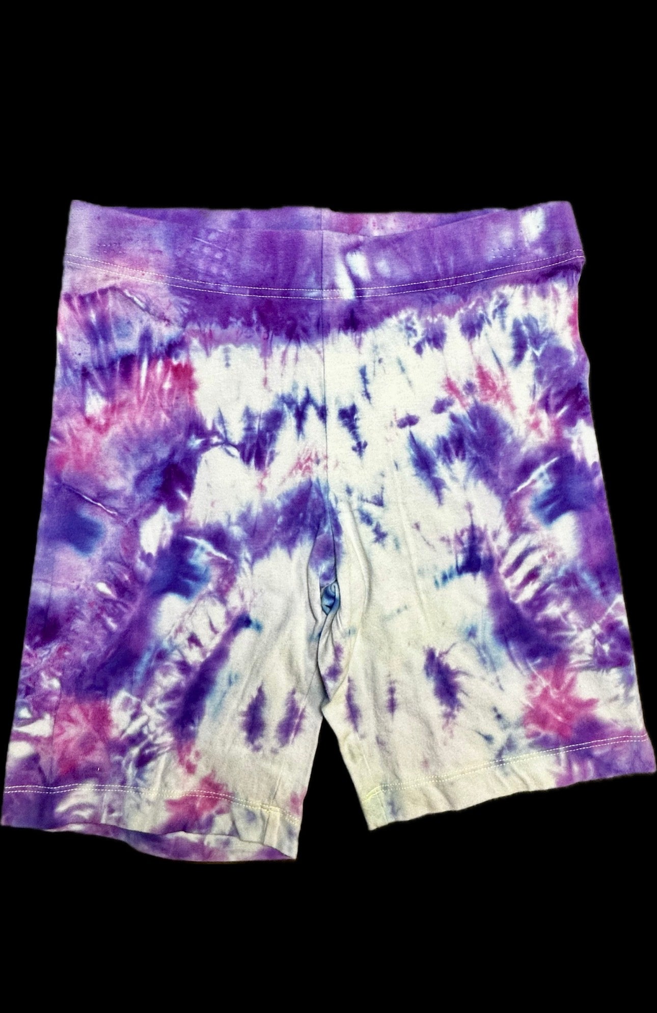 Medium Purple Rain Biker Shorts
