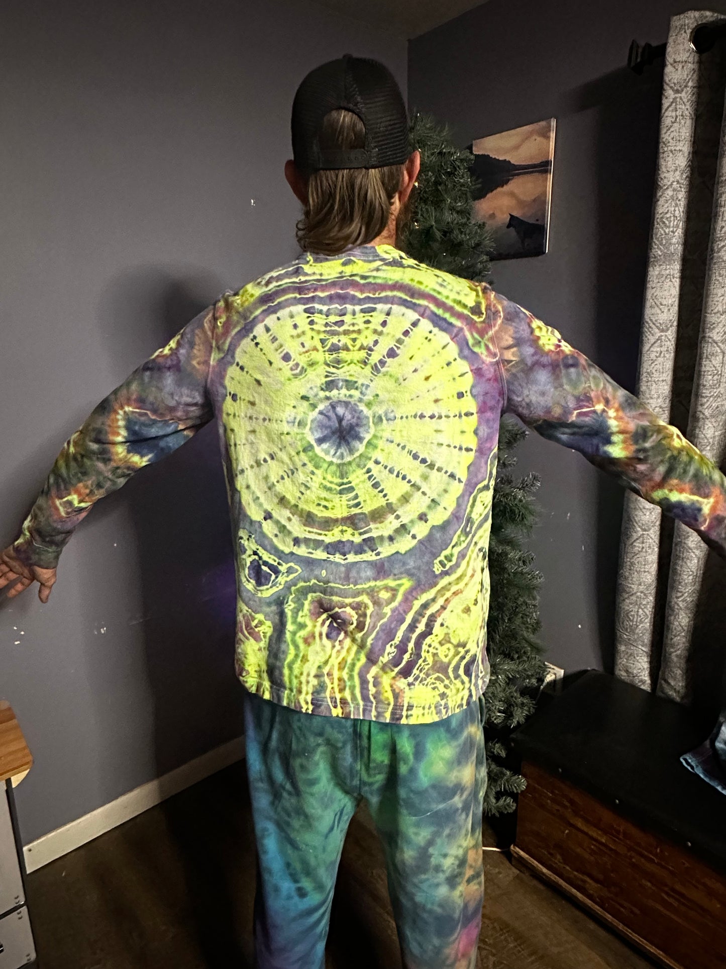 Medium UV Reactive Long Sleeve Tee