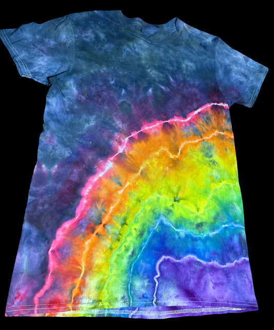 Medium Electric Rainbow Geode Tee