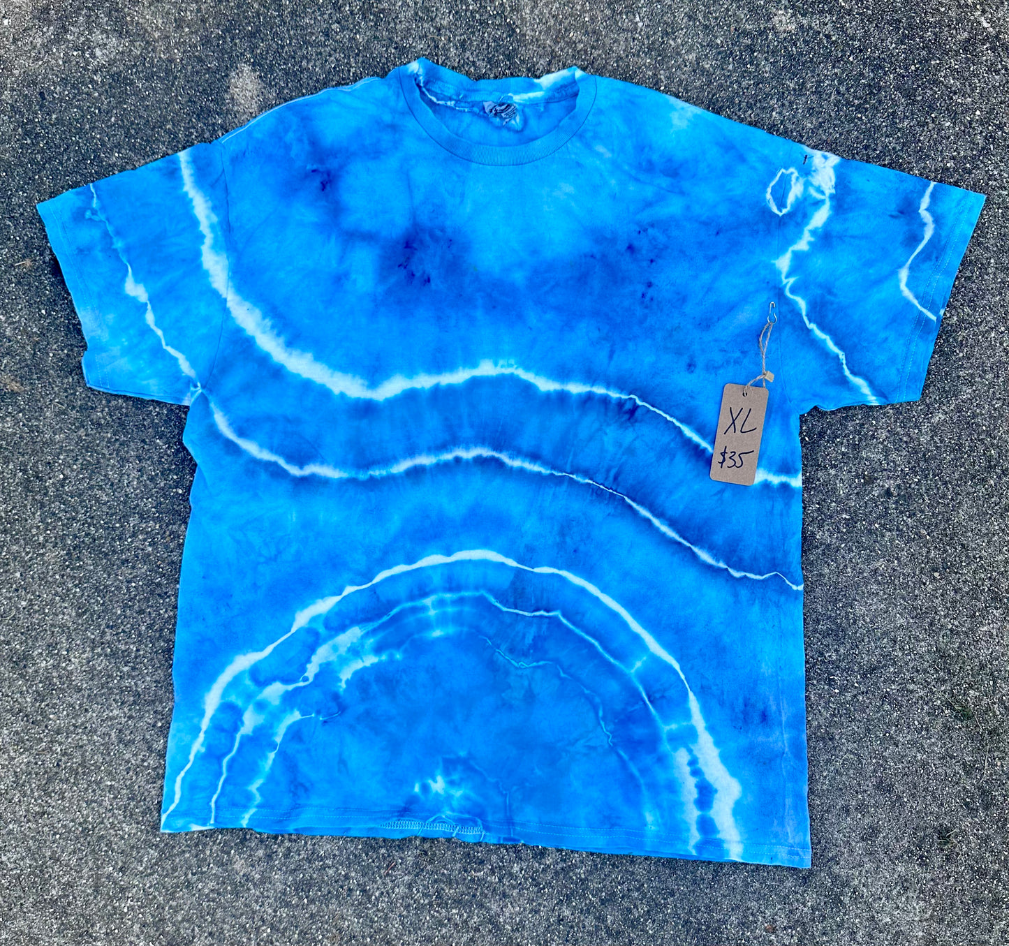 XL Blue Geode Tee🔷