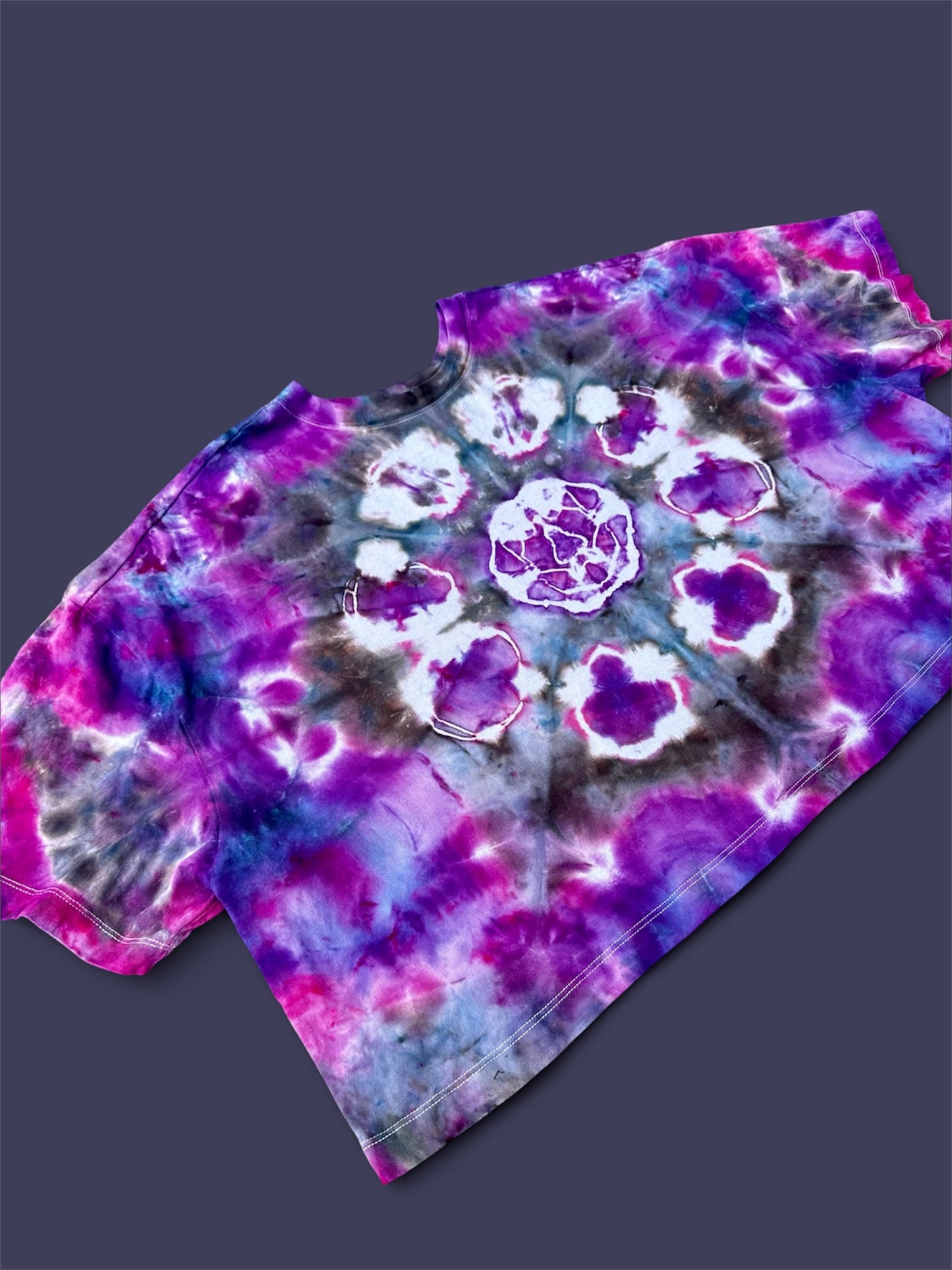 2X Moonflower Mandala Crop Top