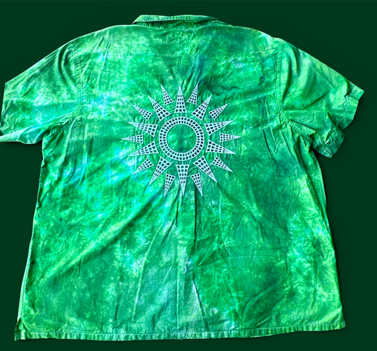 2XL Emerald Solstice Camp Shirt