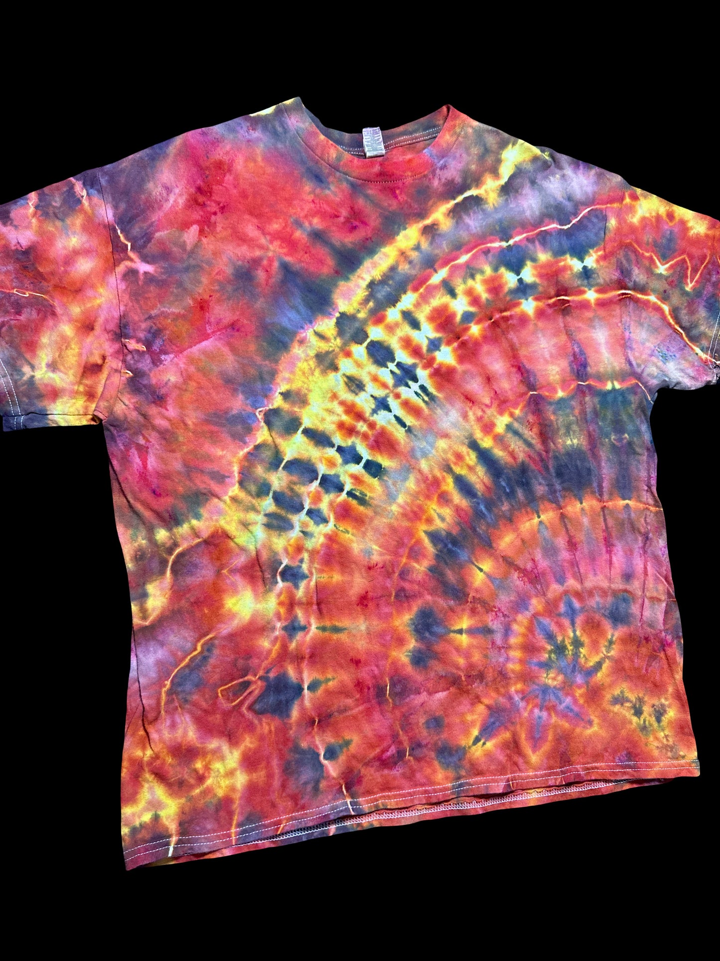 XL Lava Storm Spiral Tee