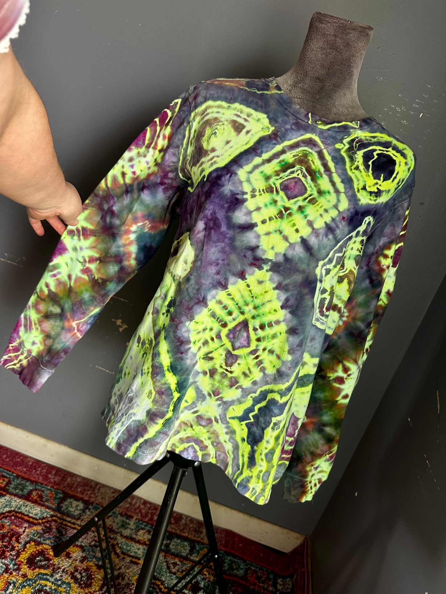 Medium UV Reactive Long Sleeve Tee