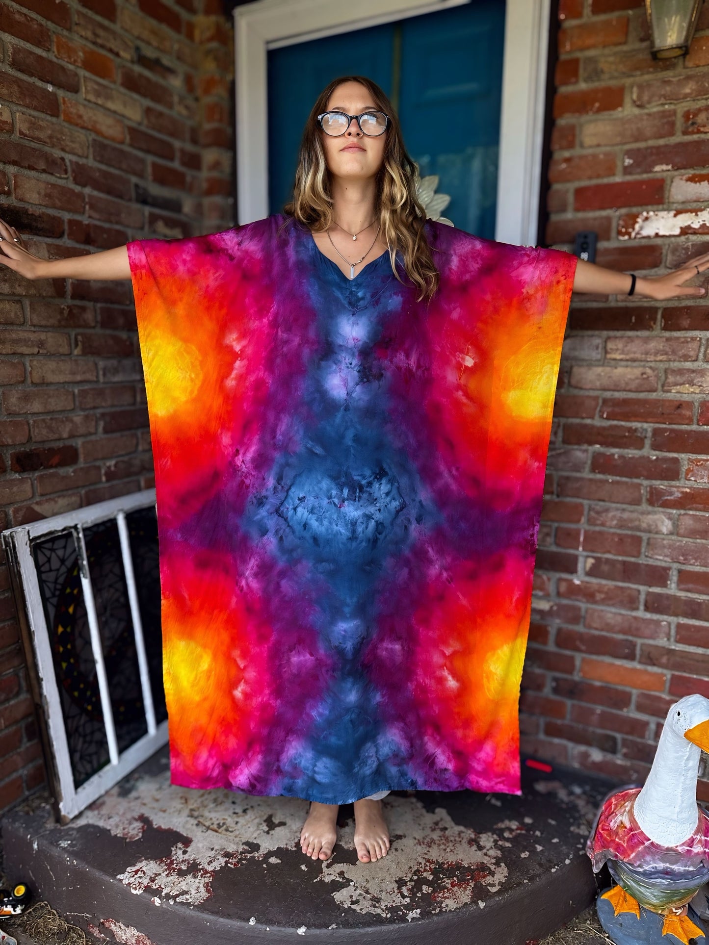 One Size Sunset Dreams Kaftan
