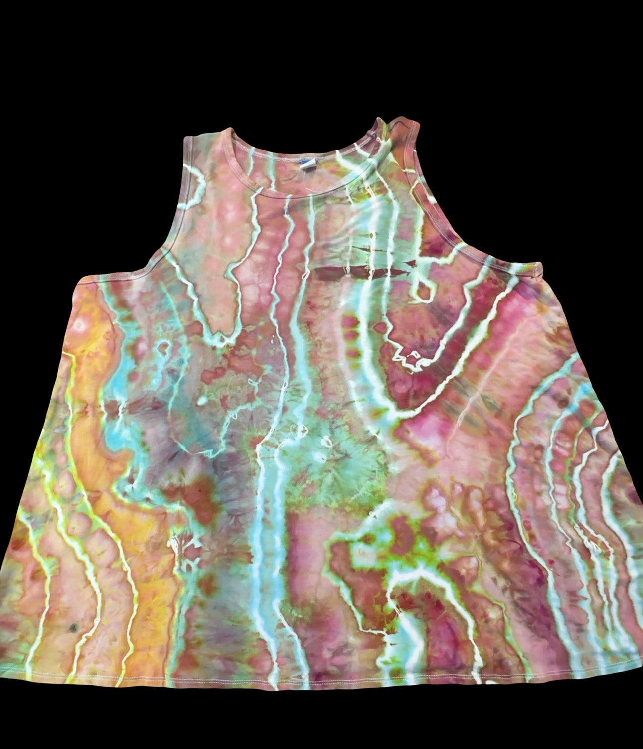 XL Woodstock Dream Rayon Tank Top