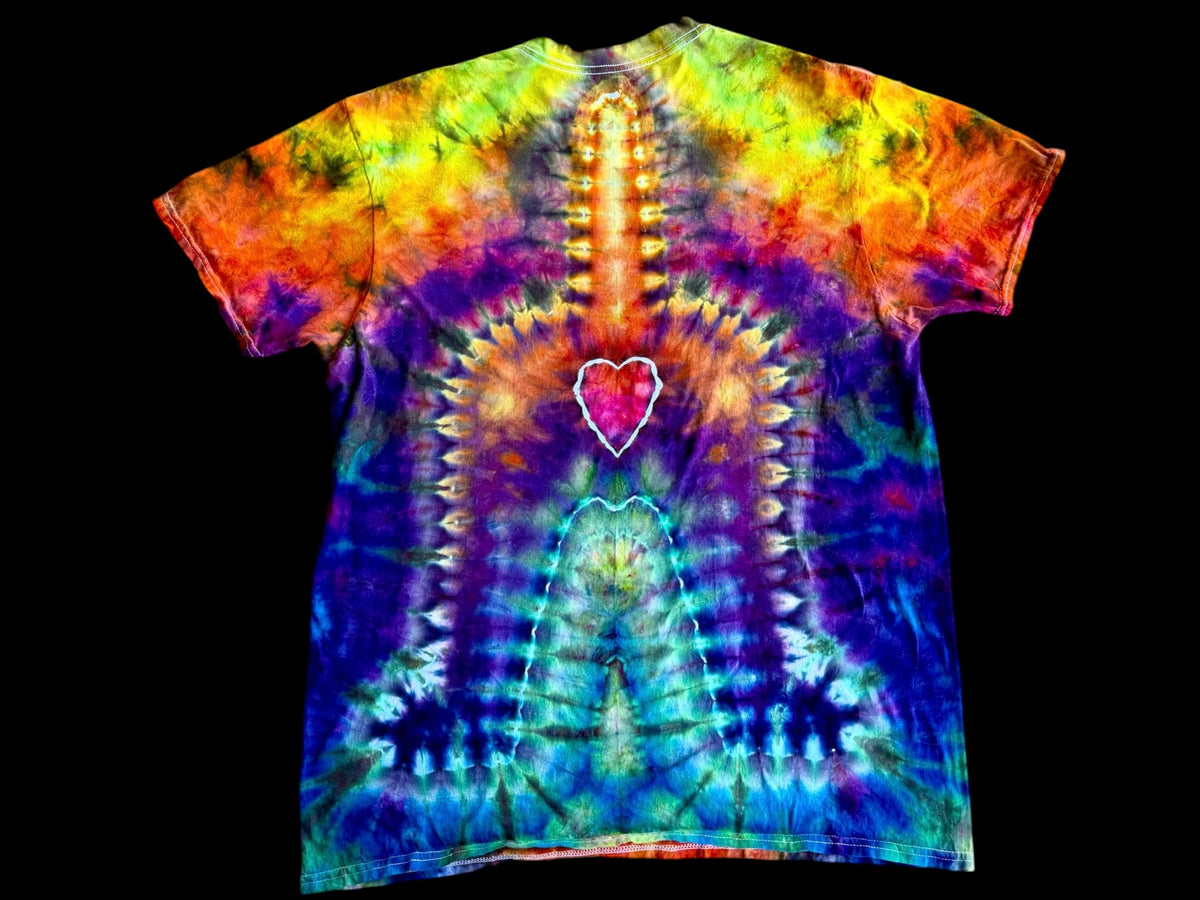 XL Psychedelic Purrfection – Purrfectly Cheeky Kitty Tee
