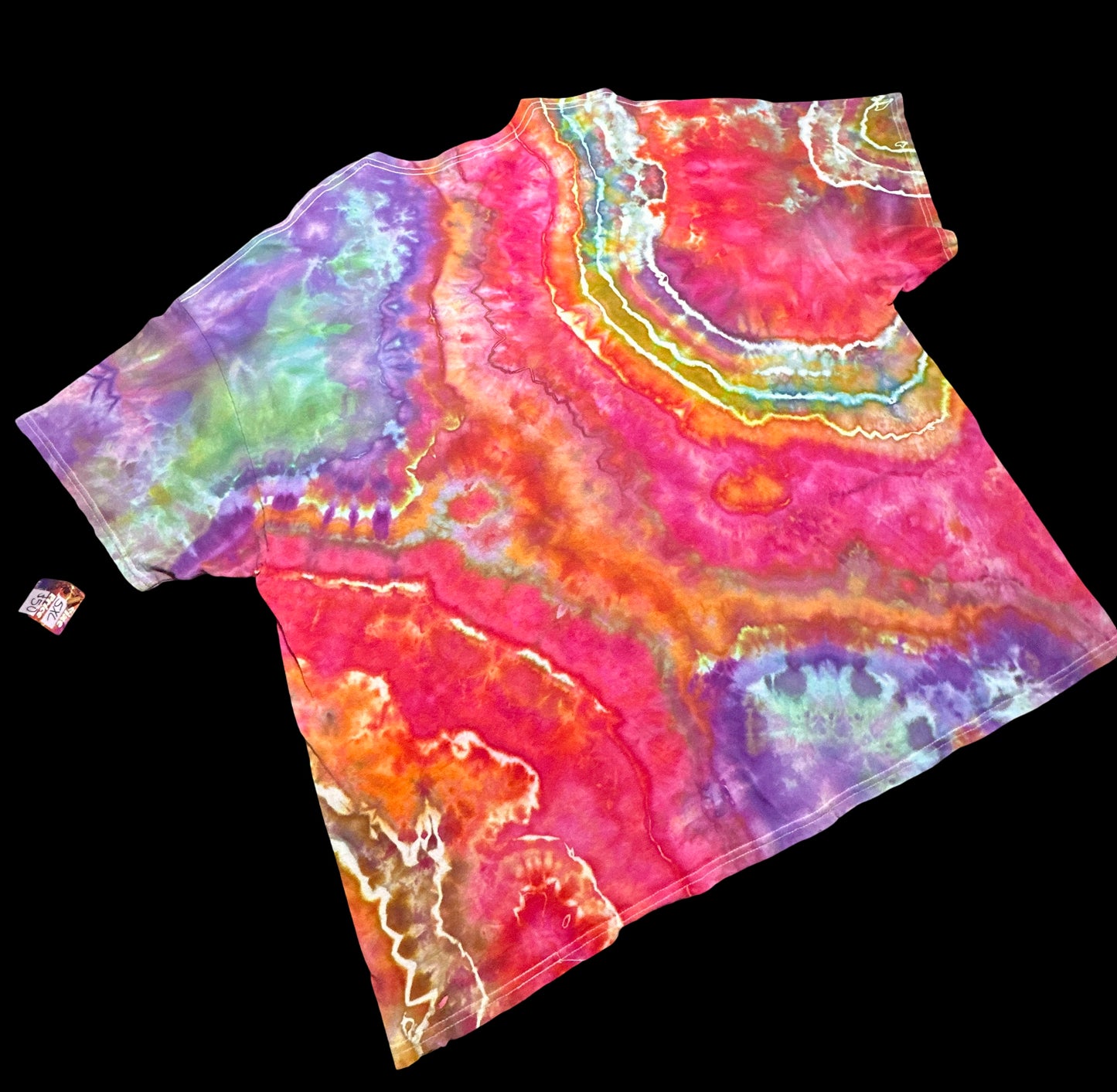 5XL Acid Rainbow Tee