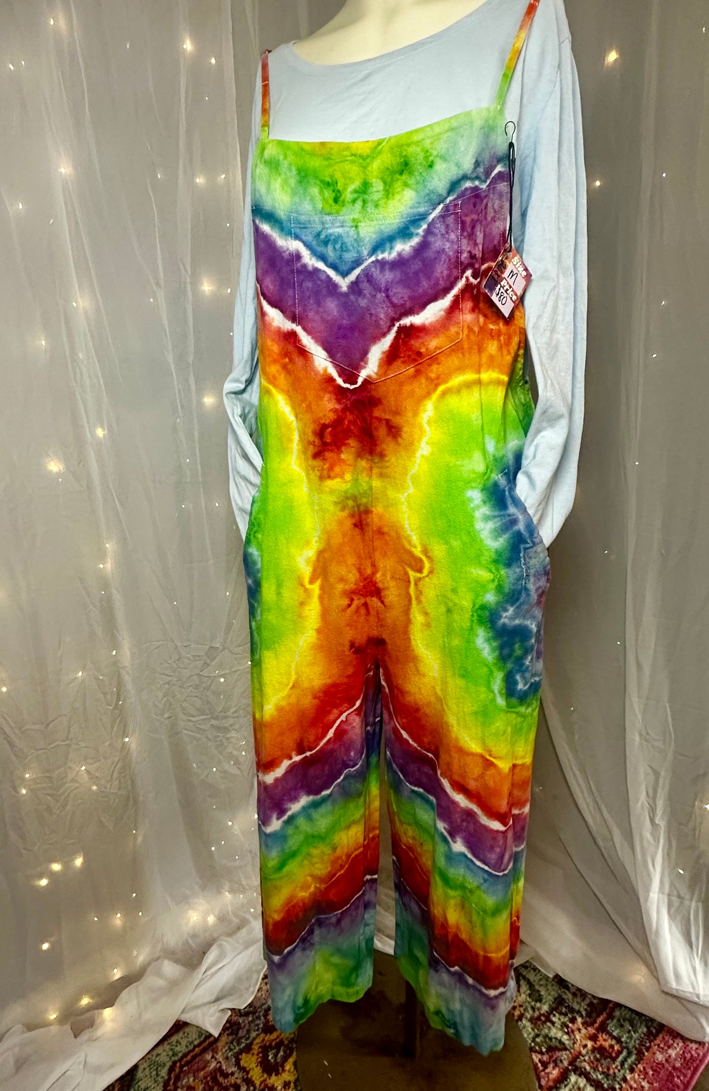 Medium Prismatic Paradice Cotton Bibs