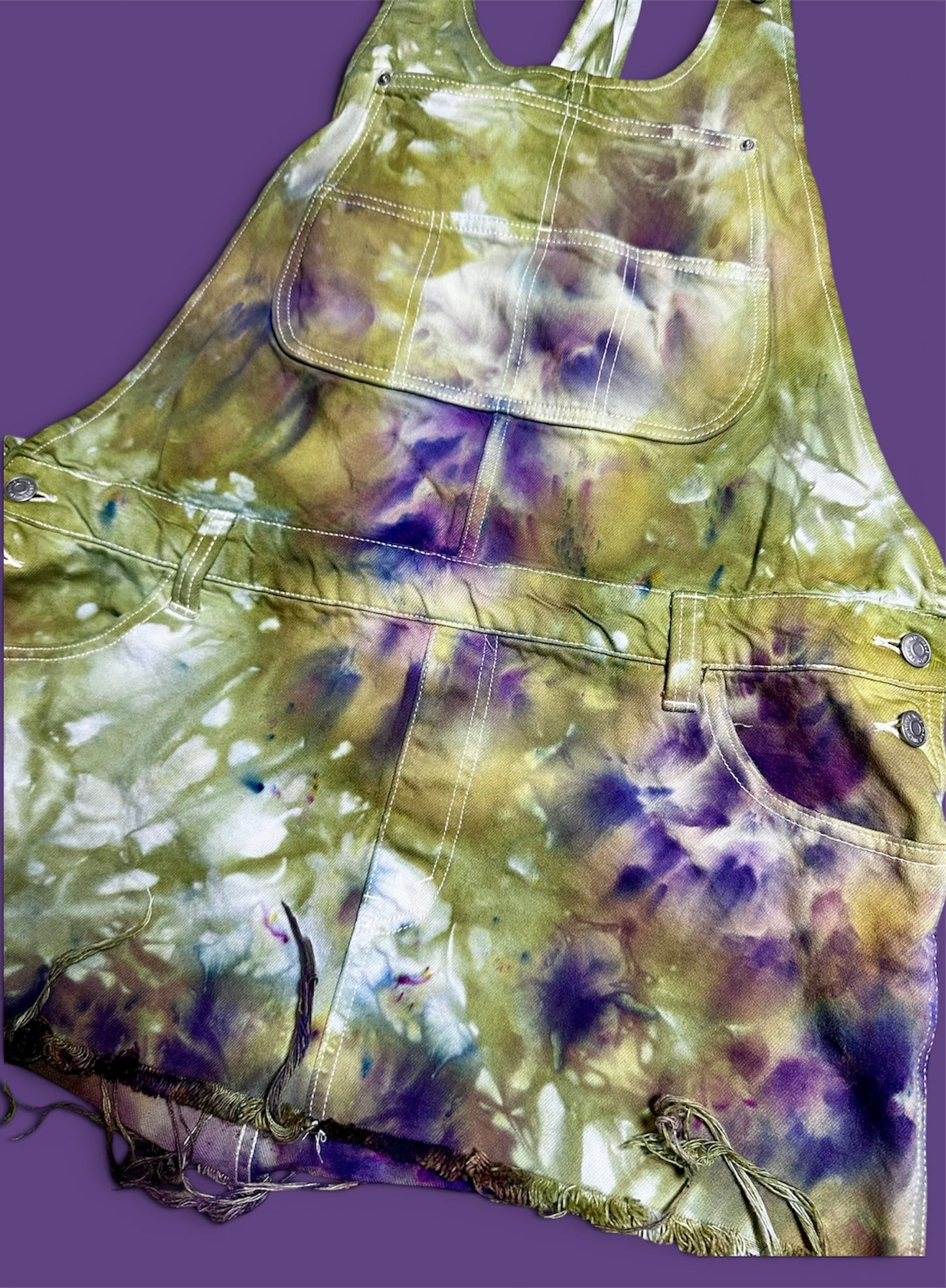 Large (12/14) Forest Floor Women’s Shortall Mini Skirt
