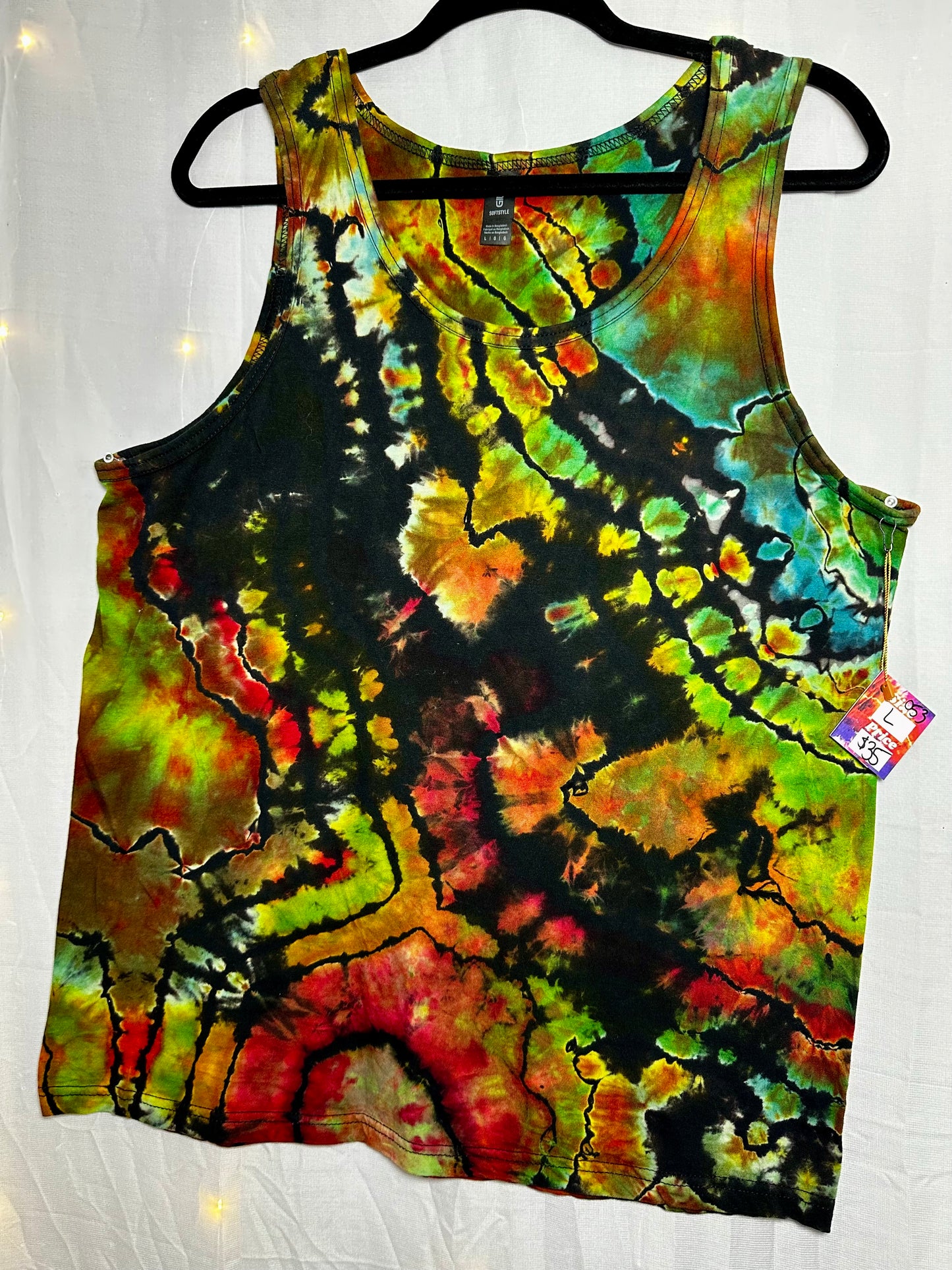 Large Prism Geode Tank Top