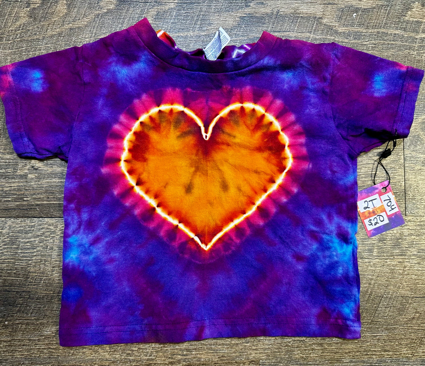 2T Sunser Glow Love Tee