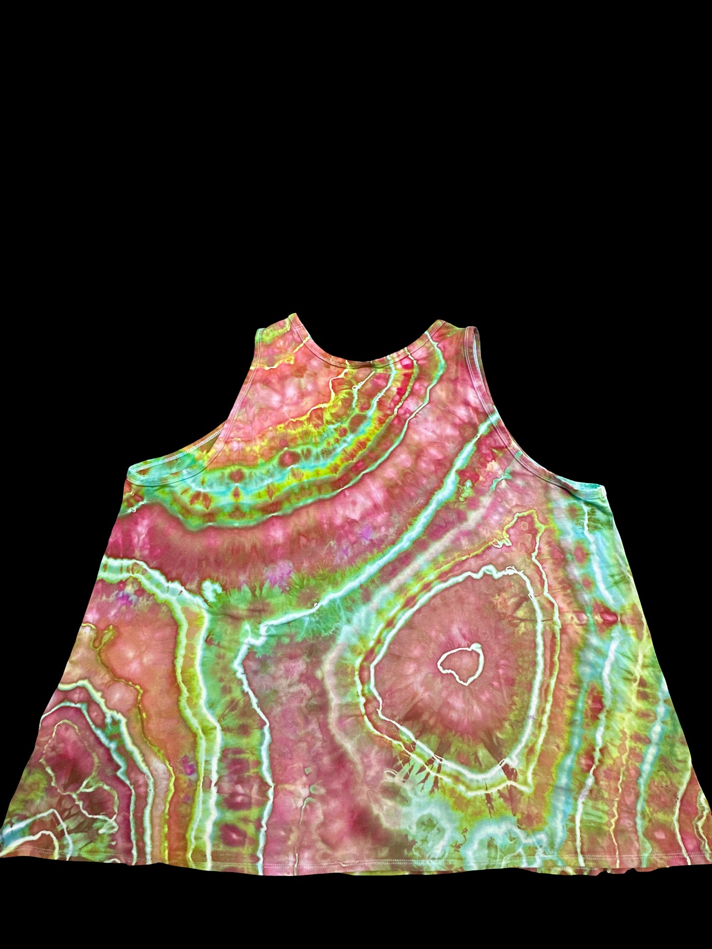 3X Woodstock Dream Rayon Tank Top