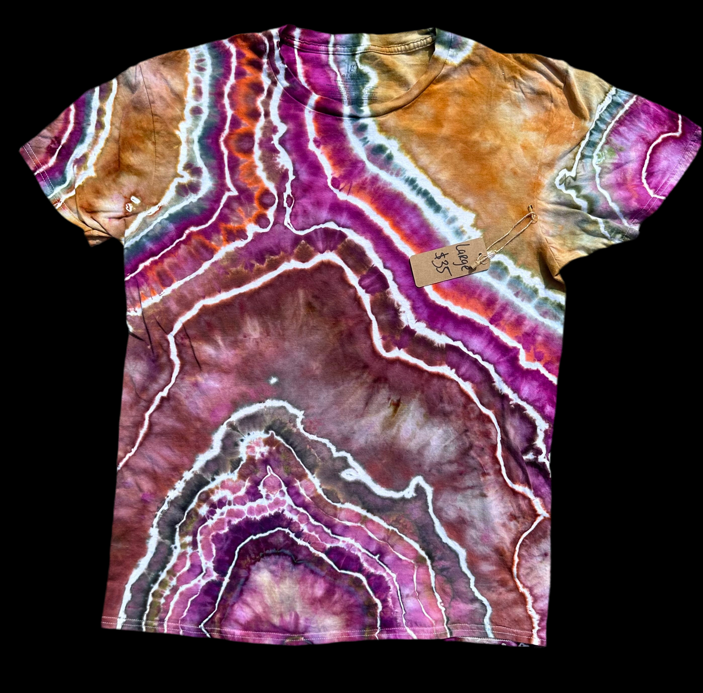 Large Fall Geode Tee🍂