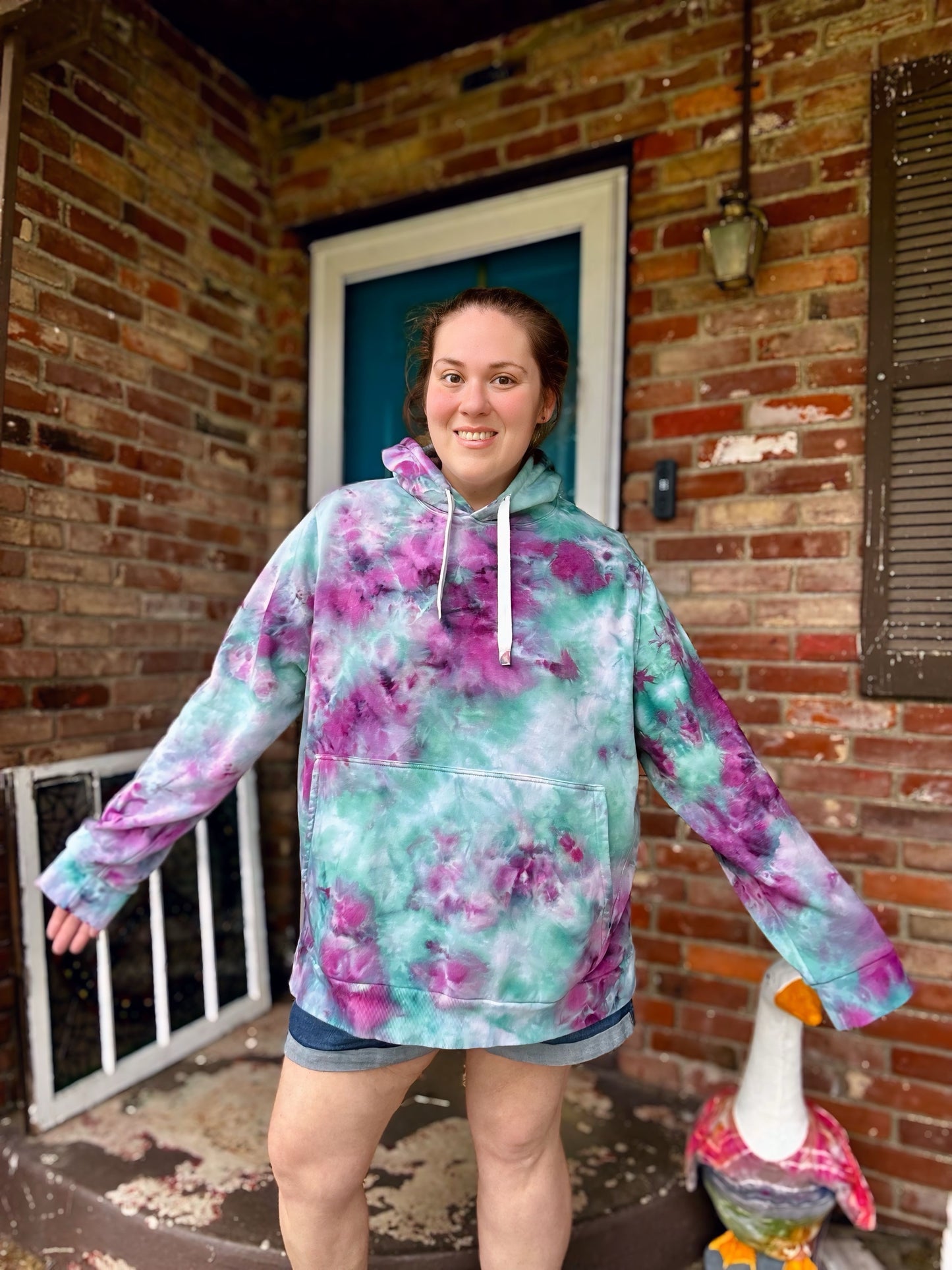 Blooming Nebula Hoodie: Medium, Large, 3XL, 4XL