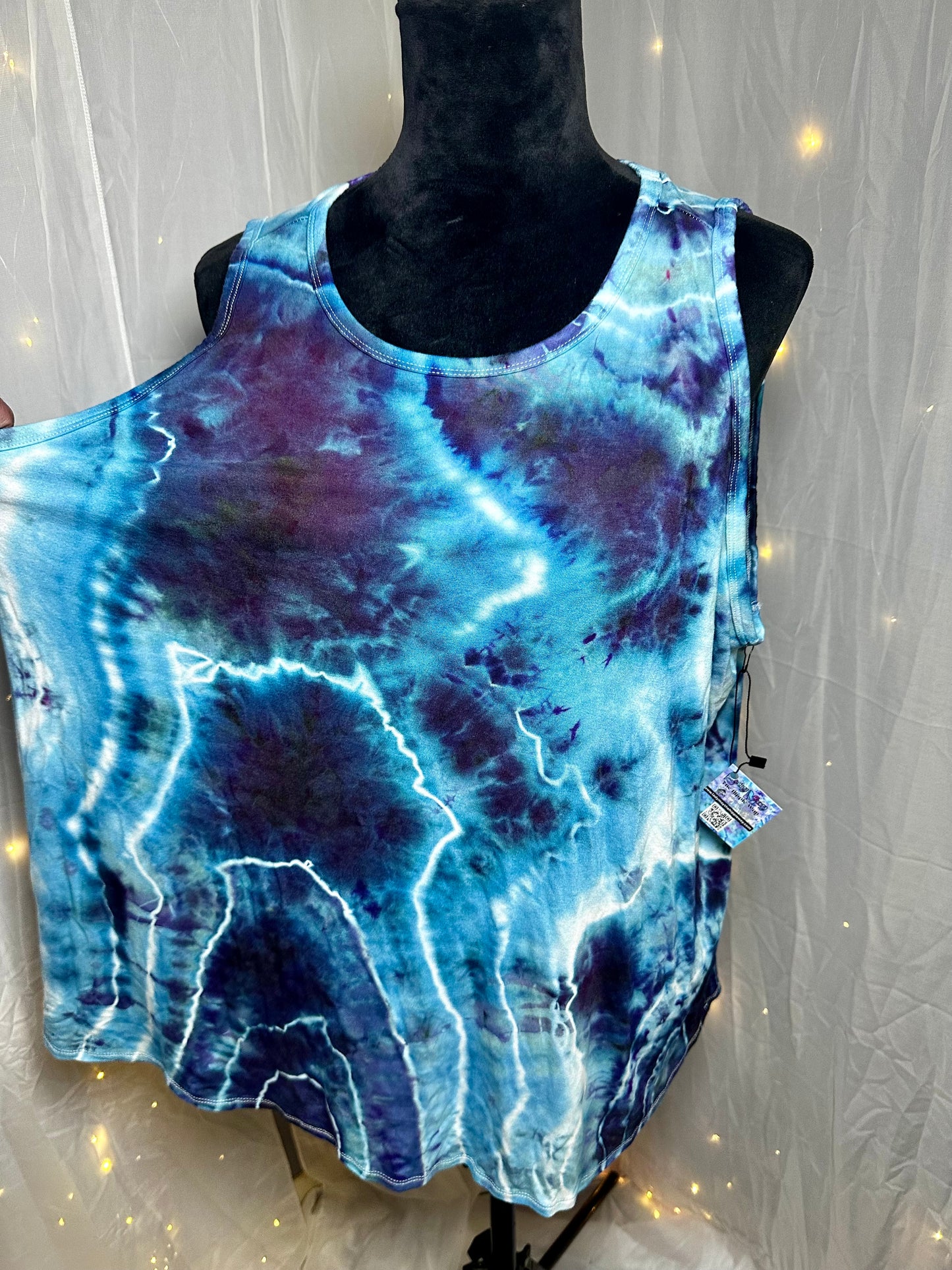2X Dreamy Nights Marble Luxe Tank Top