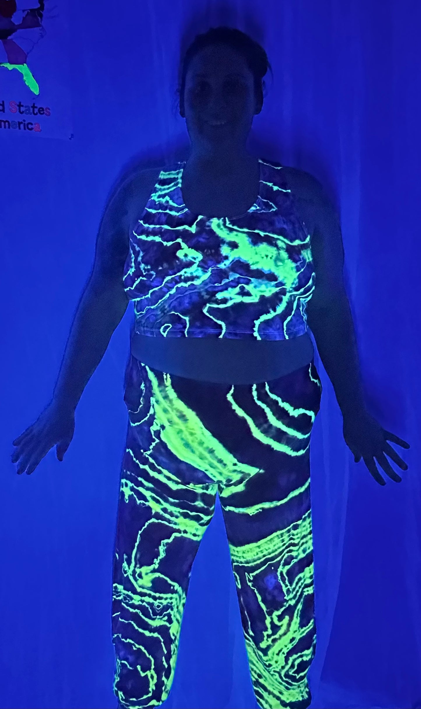 XXL Solar Flare Geode Set *UV REACTIVE*