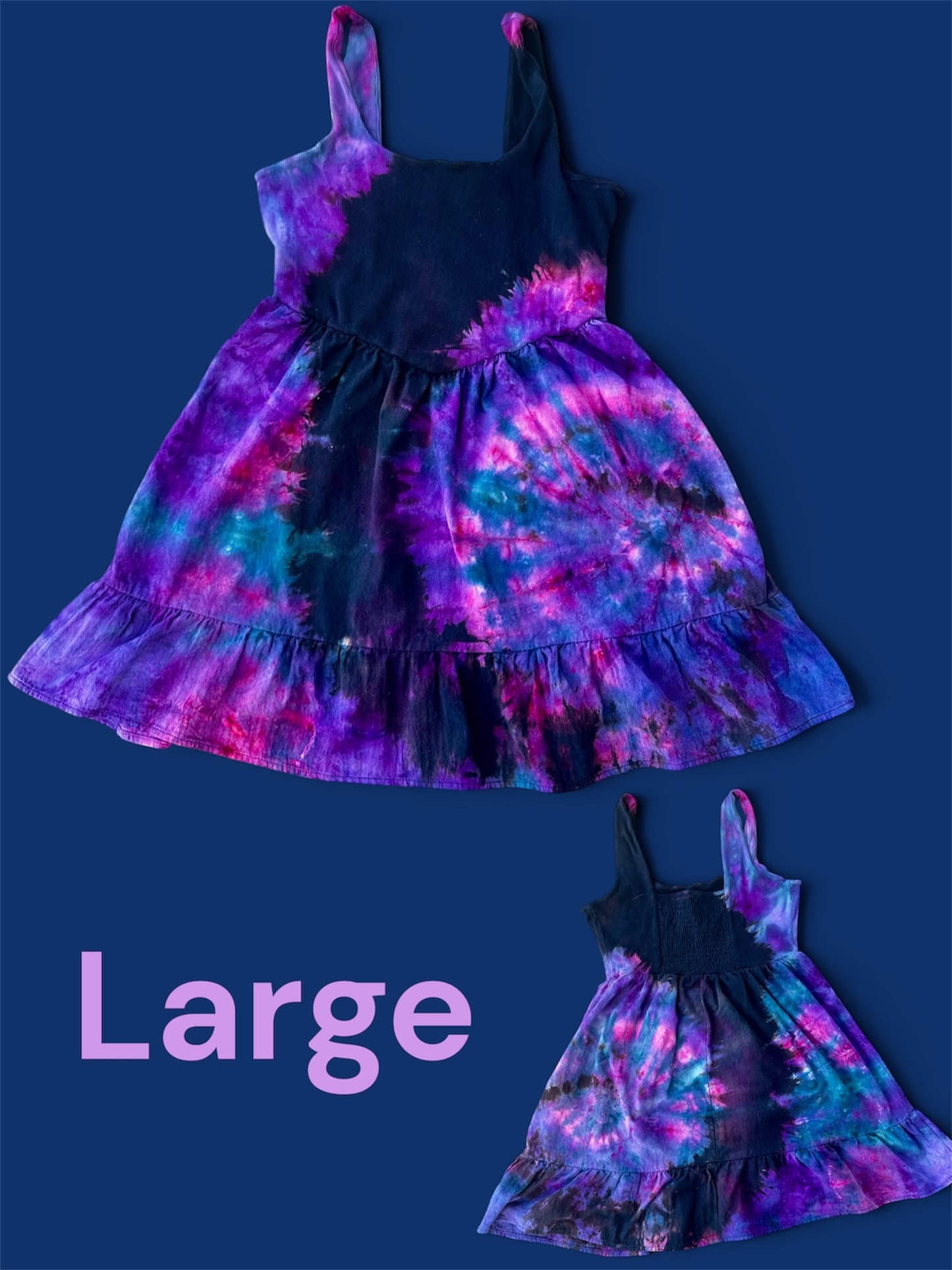 Large Stardust Tide Mini Dress