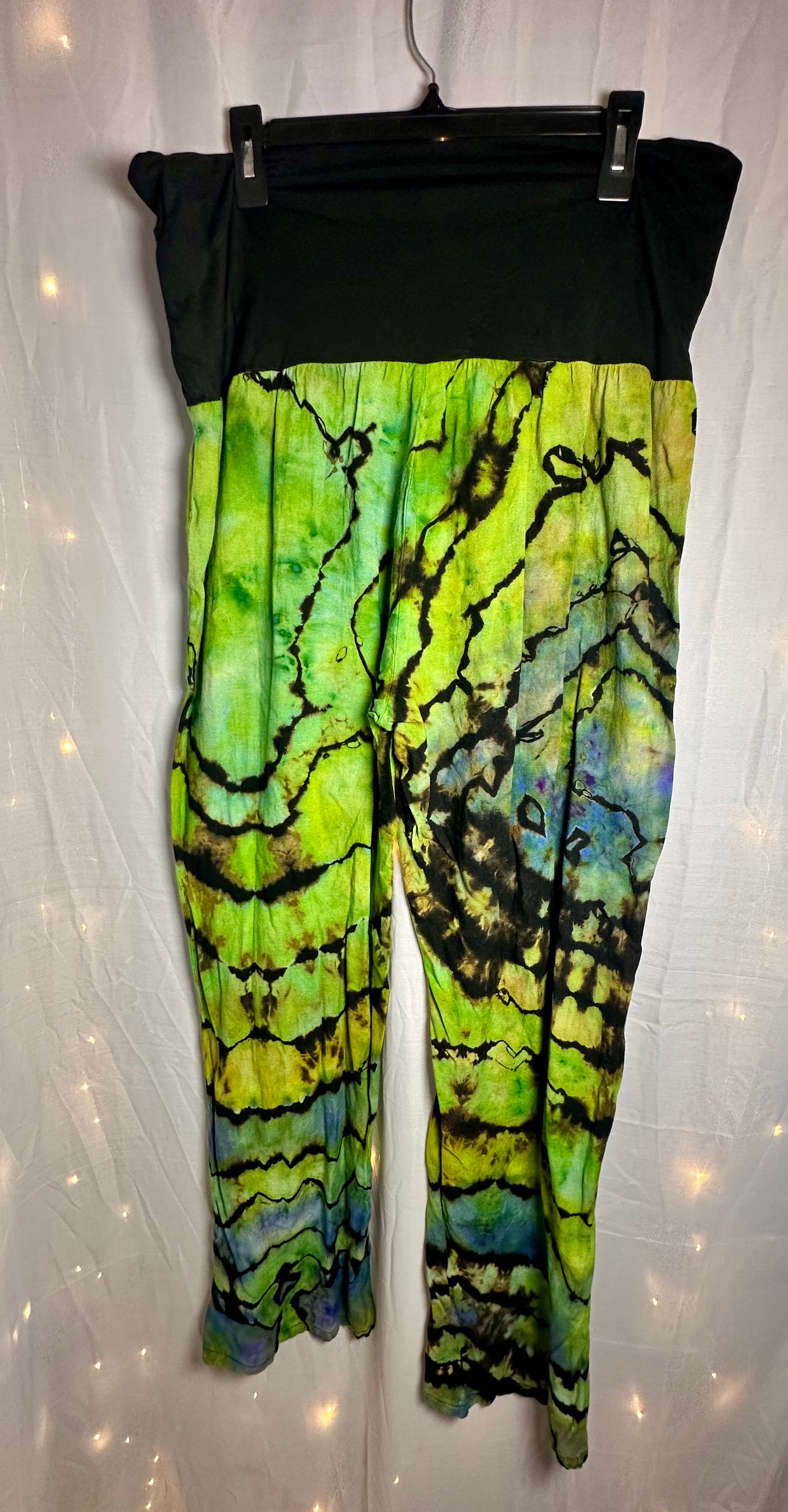 XXL Electric Moss Relaxed Fit Comfy Pants