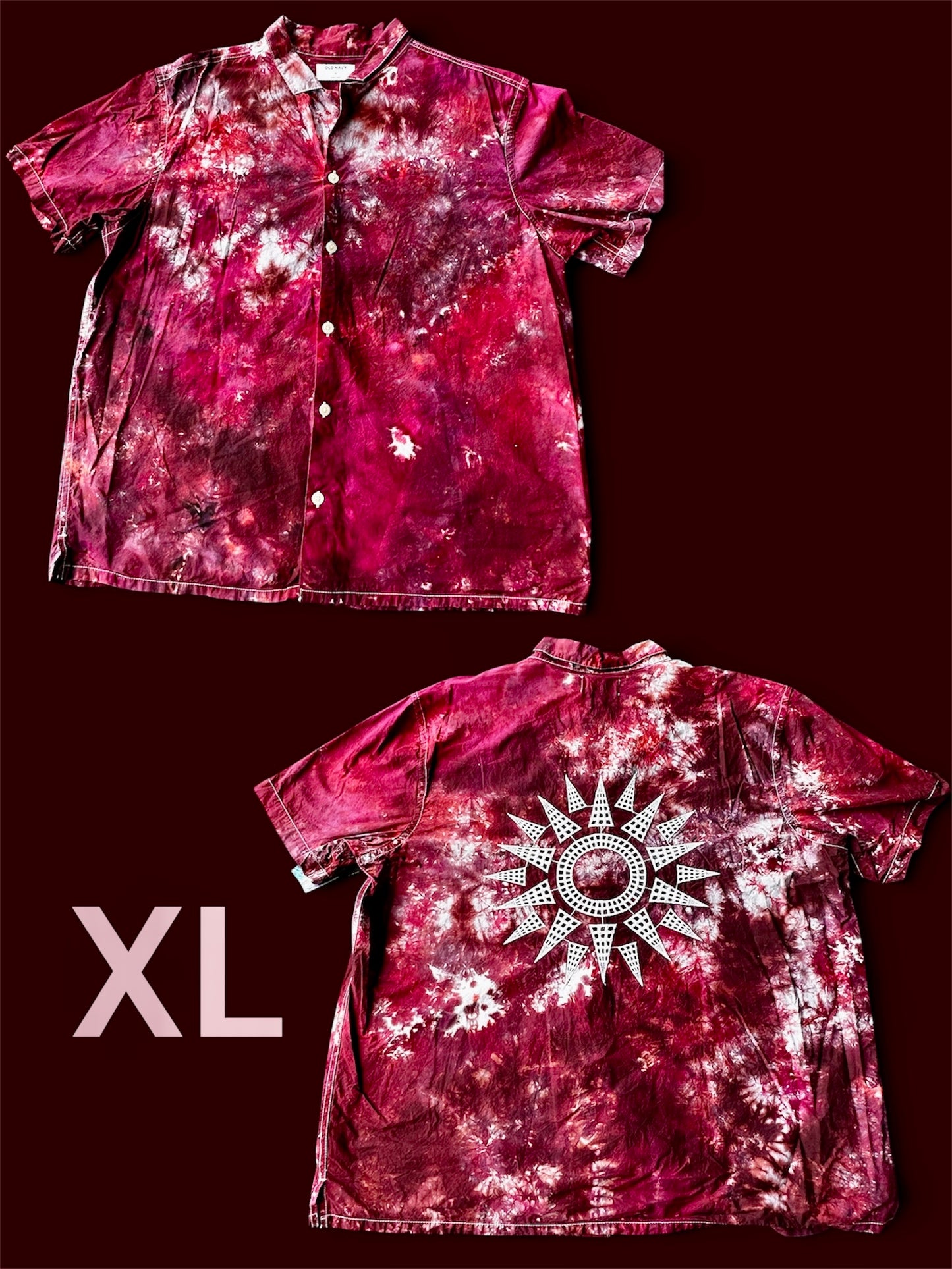 XL Crimson Nova Solstice Camp Shirt