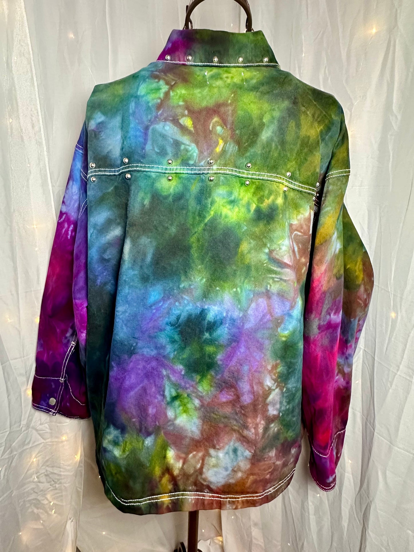XL Stardust Forest Denim Jacket