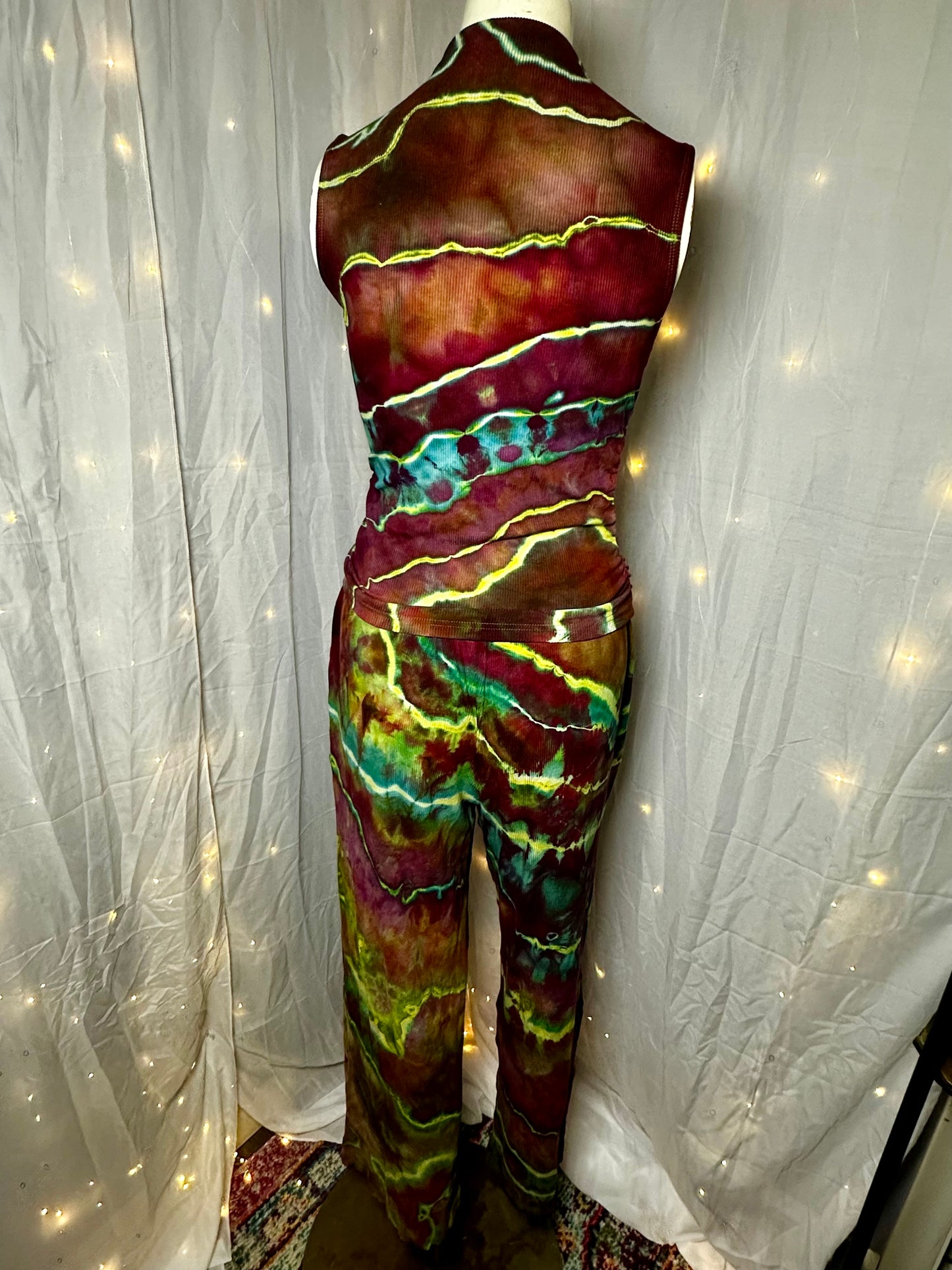 Medium Burgundy Blaze Traveler Set