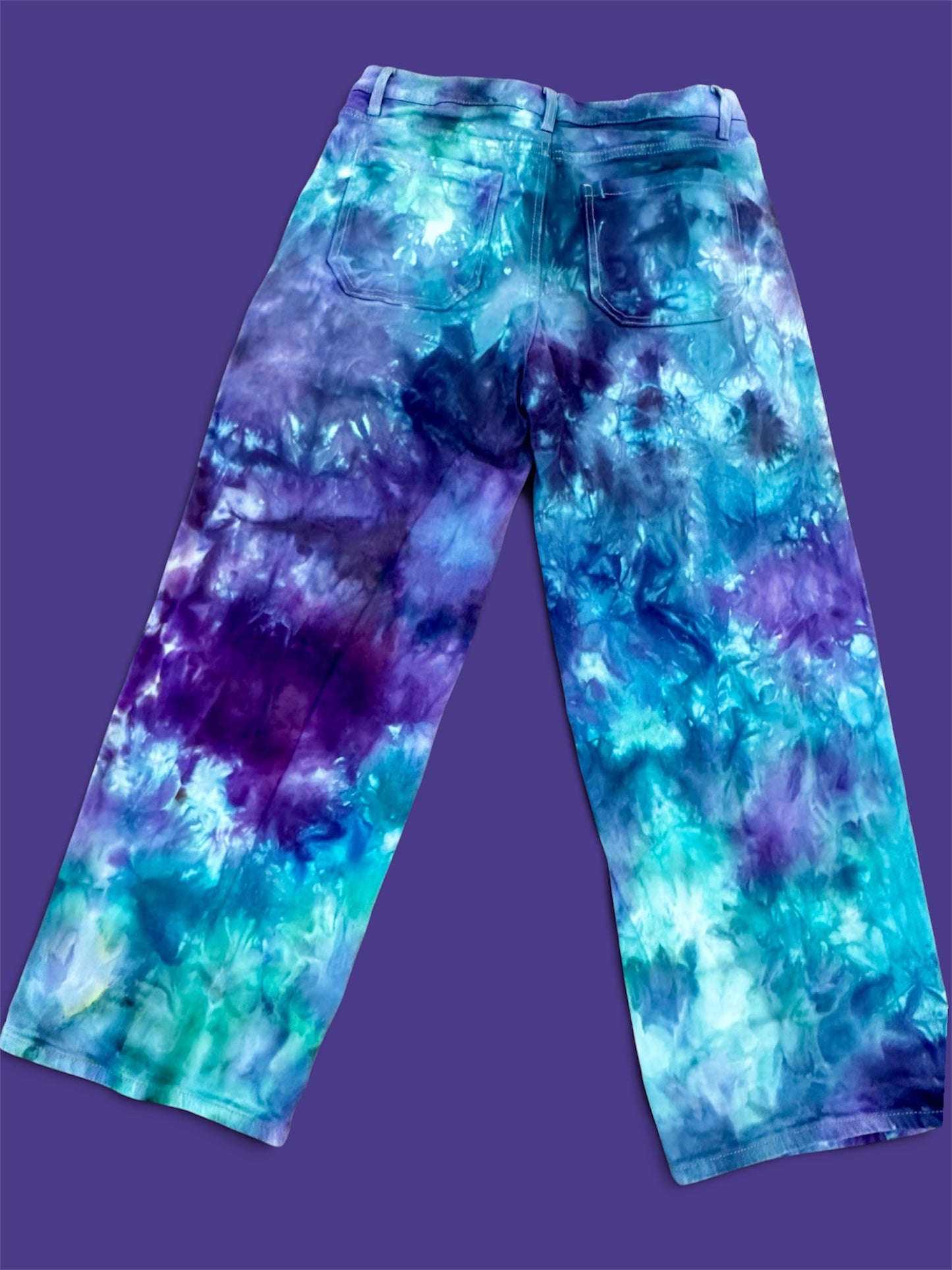 Women’s 14 Enchanted Tide Wide Leg Denim Jeans