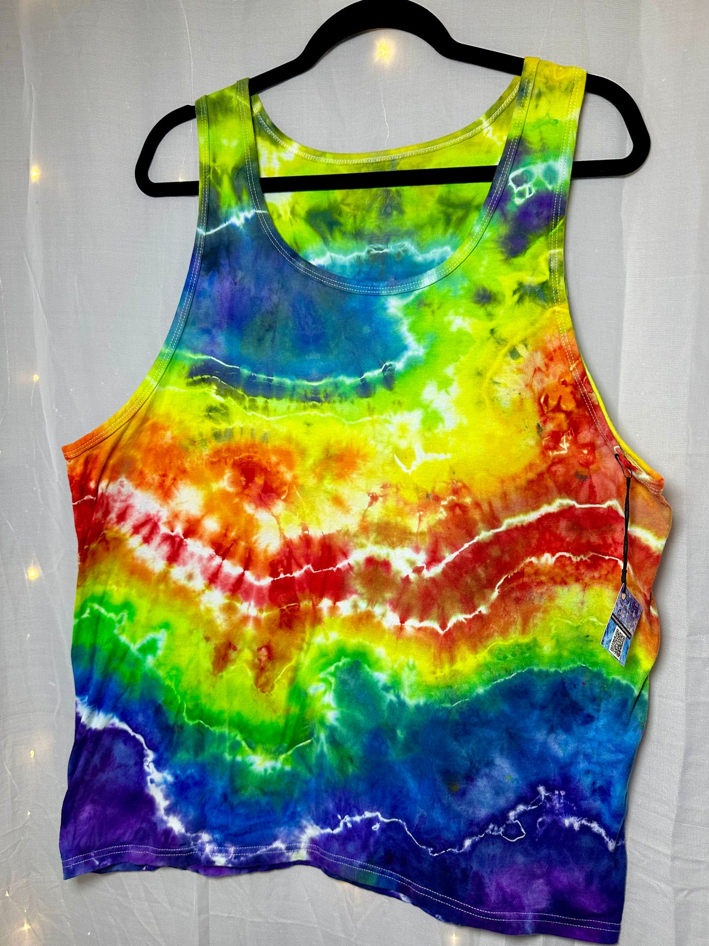 Large Rainbow Horizon Tank Top