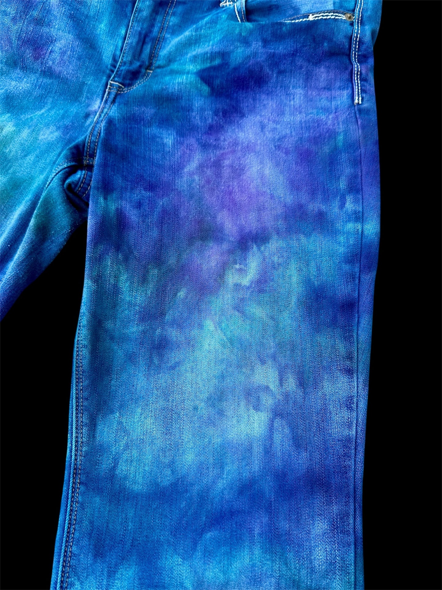 Celestial Tide AE Vintage Bootcut Jeans-Upcycle