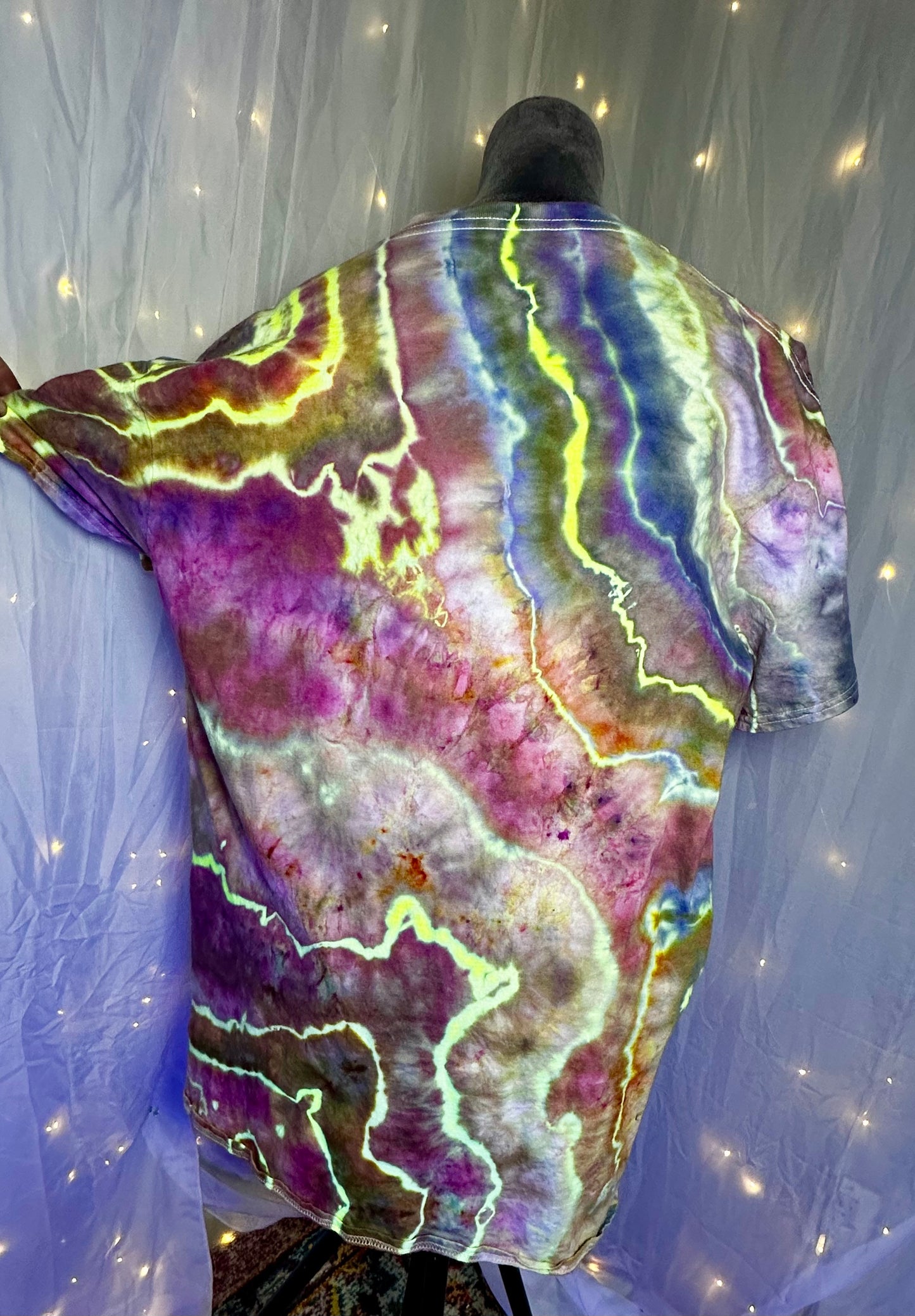 XL Midnight Voltage Tee *UV REACTIVE*