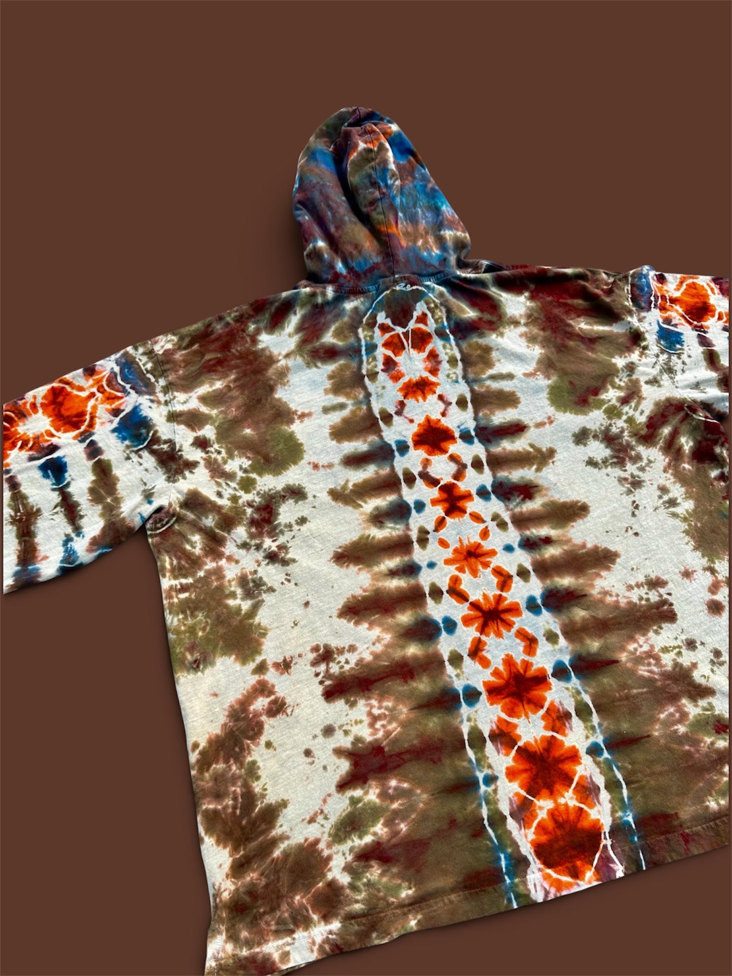 2XL Ember Mycelium Hooded Tee