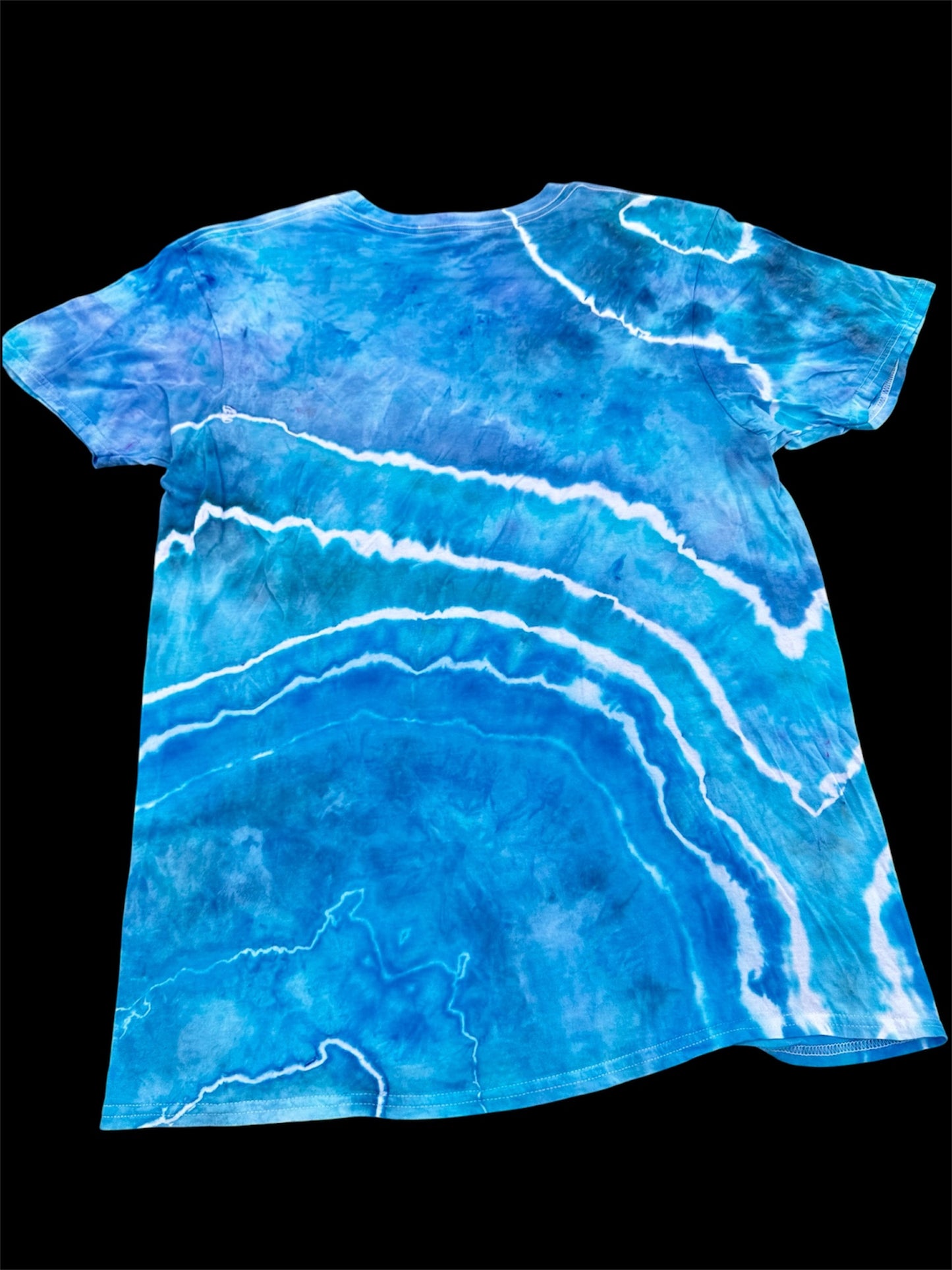 Large Cerulean Current Tee