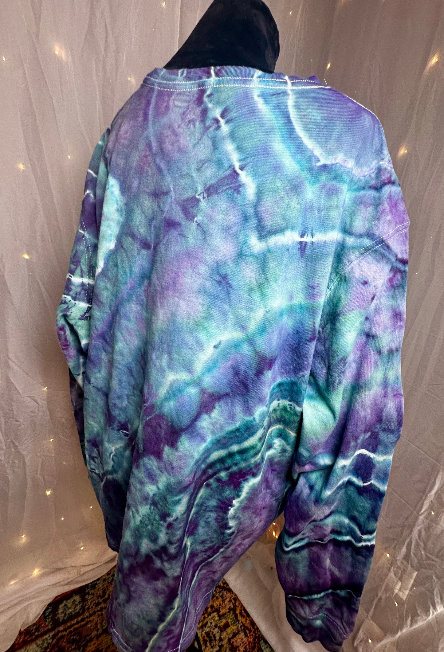 3XL Dreamy Nights Geode Long Sleeve Tee