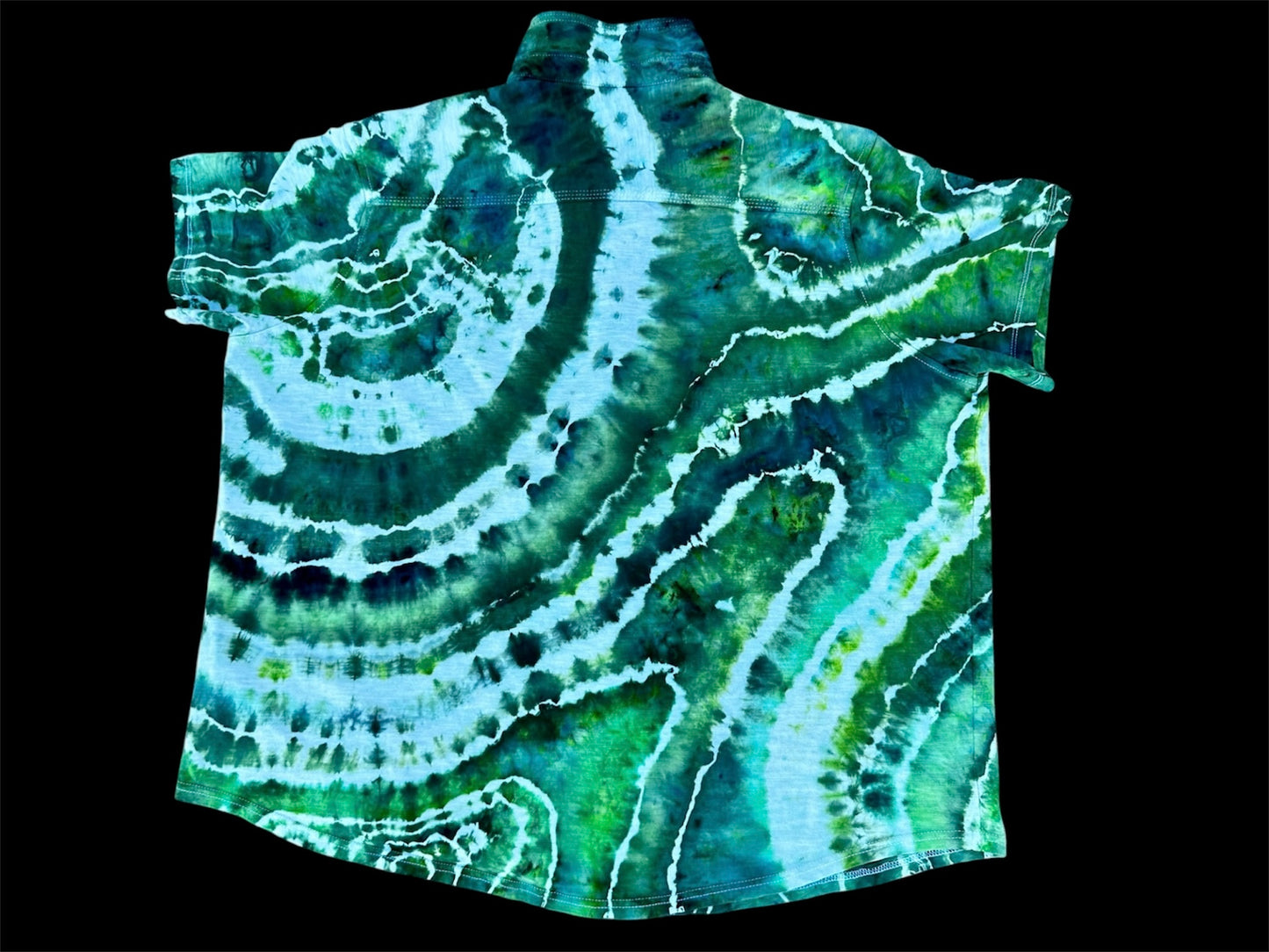 2XL Mystic Emerald Forest Button Down