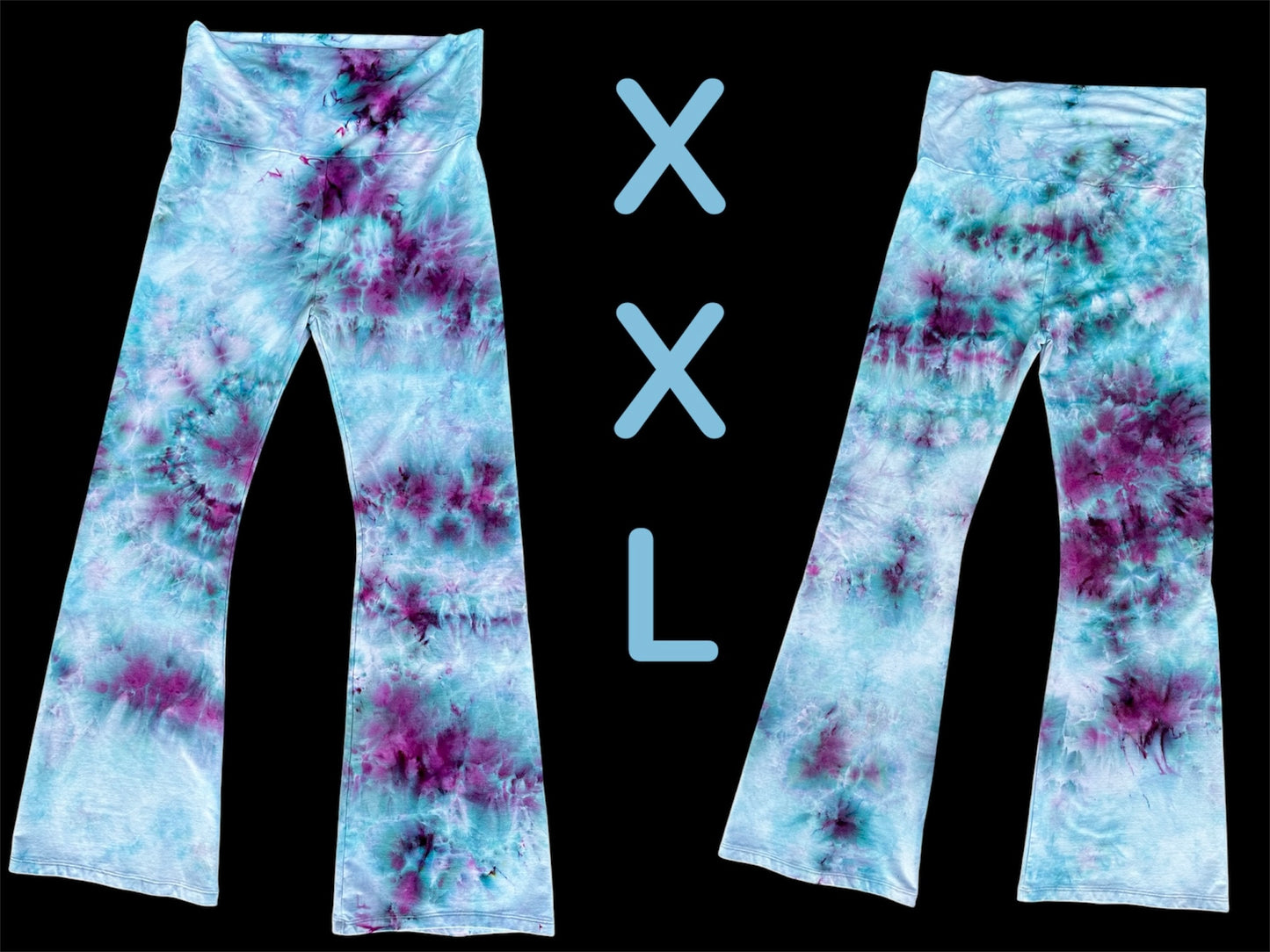 XXL Cosmic Frost Yoga Pants