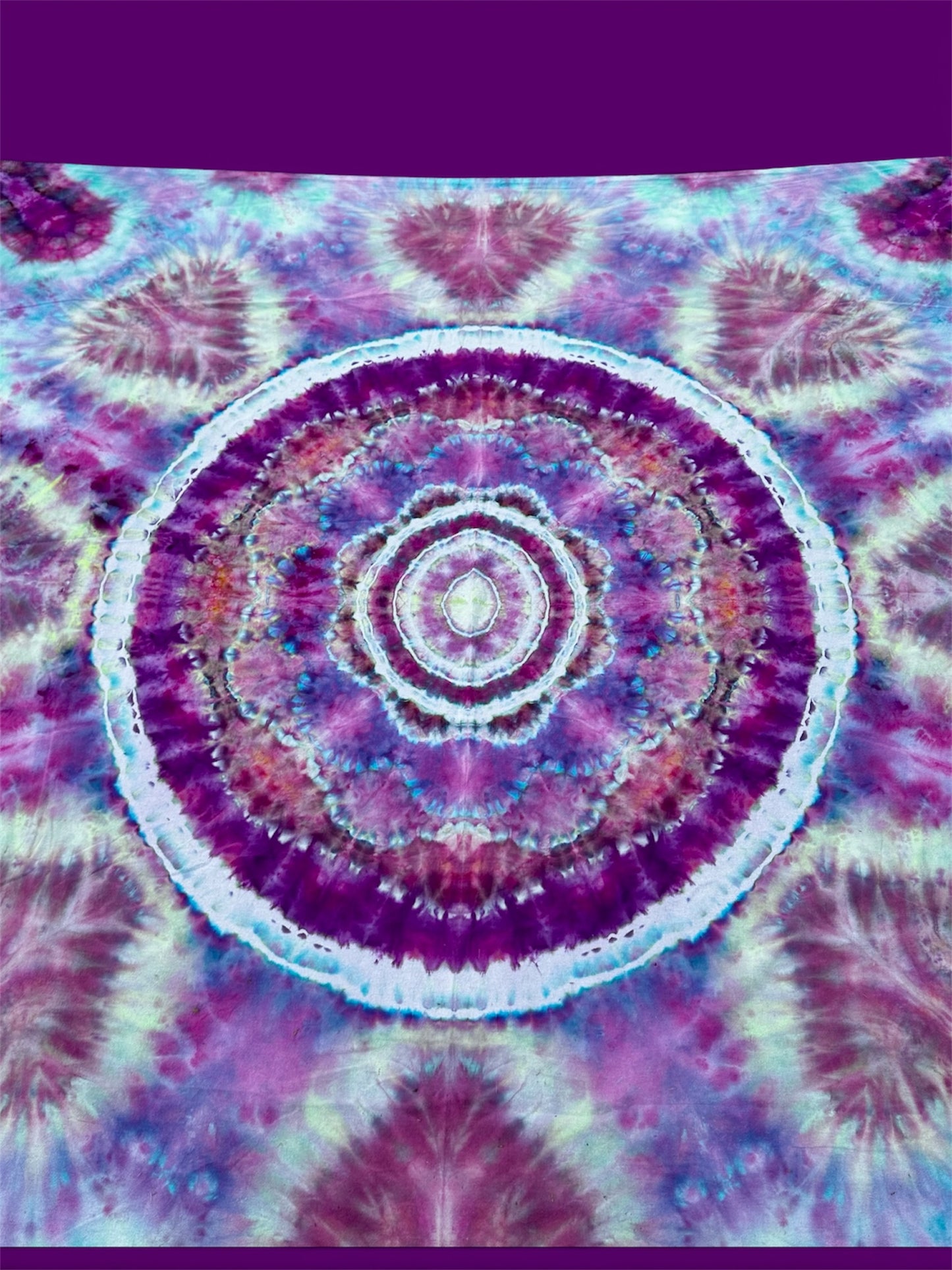Celestial Heartbeat Tapestry – UV Reactive