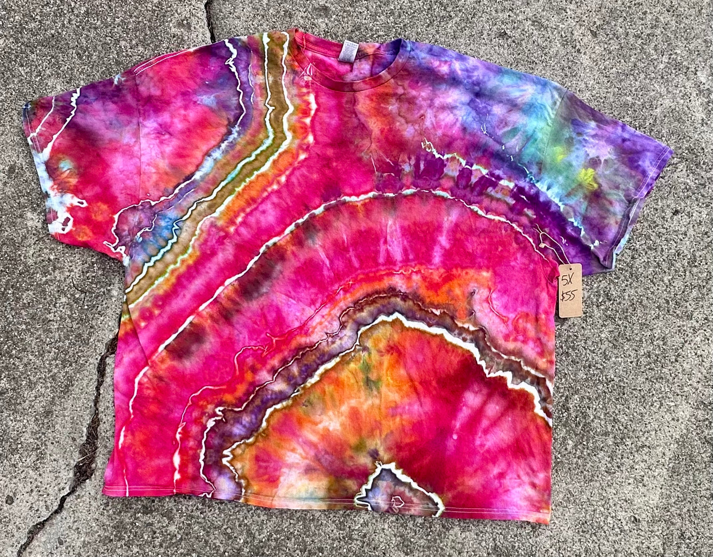 5X Acid Rainbow Tee 🌈