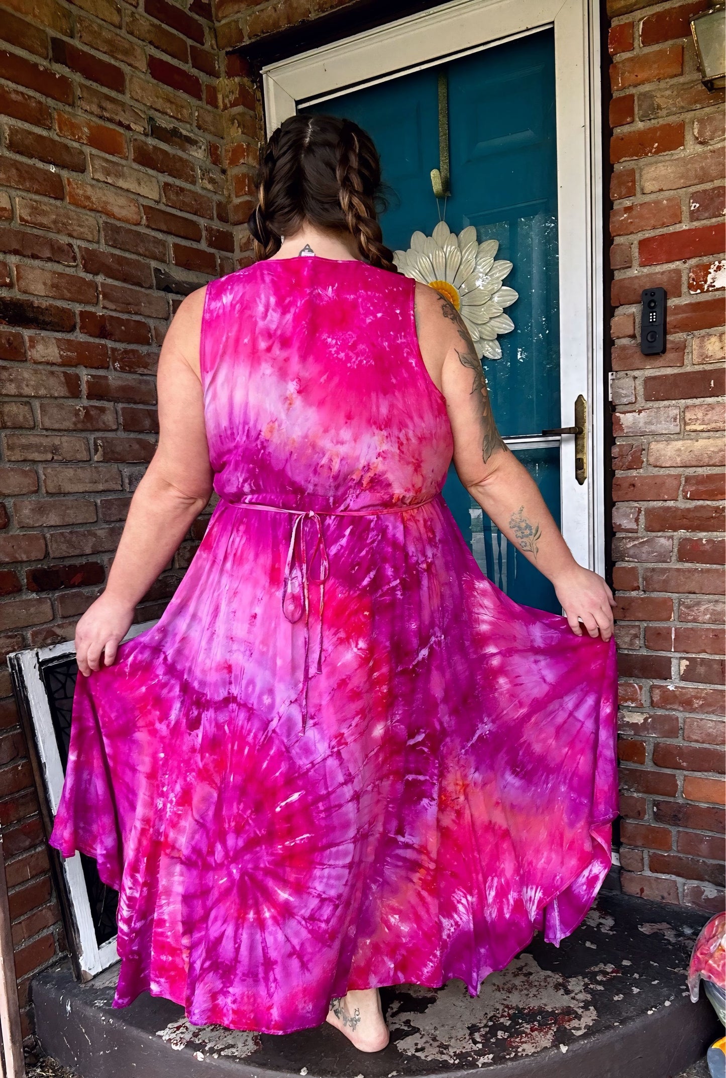 XL Wild Rose Gypsy Dress