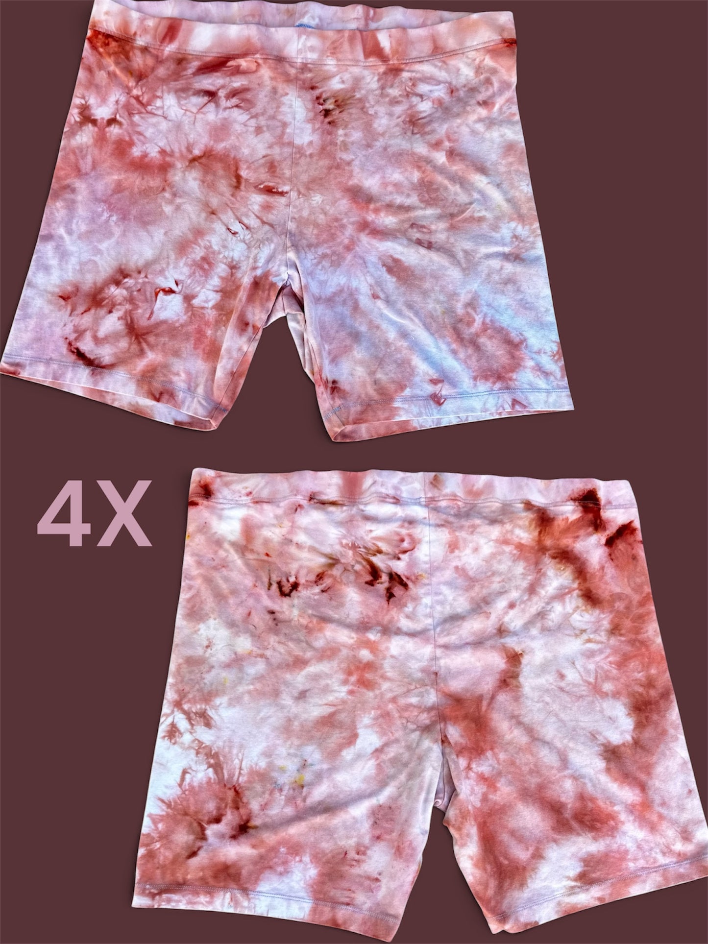 4X Rosewood Mist Biker Shorts