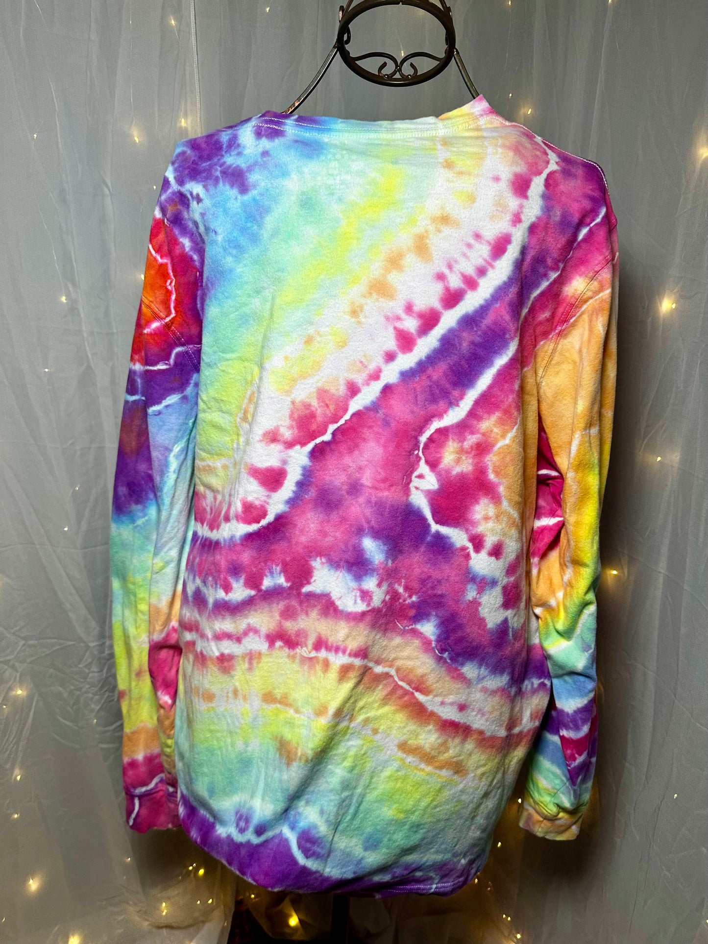 3XLT Neon Daydream Current Long Sleeve Tee