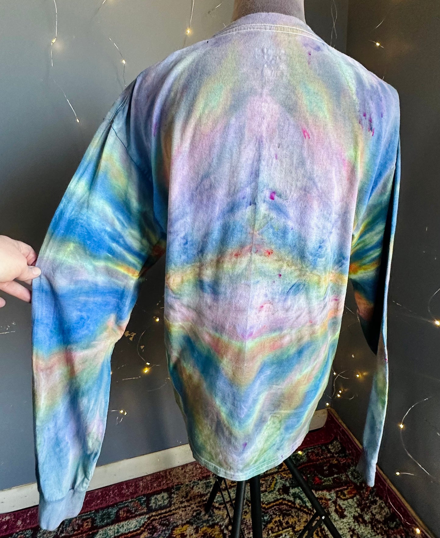 Medium “Aurora Fog” Long-sleeve tee