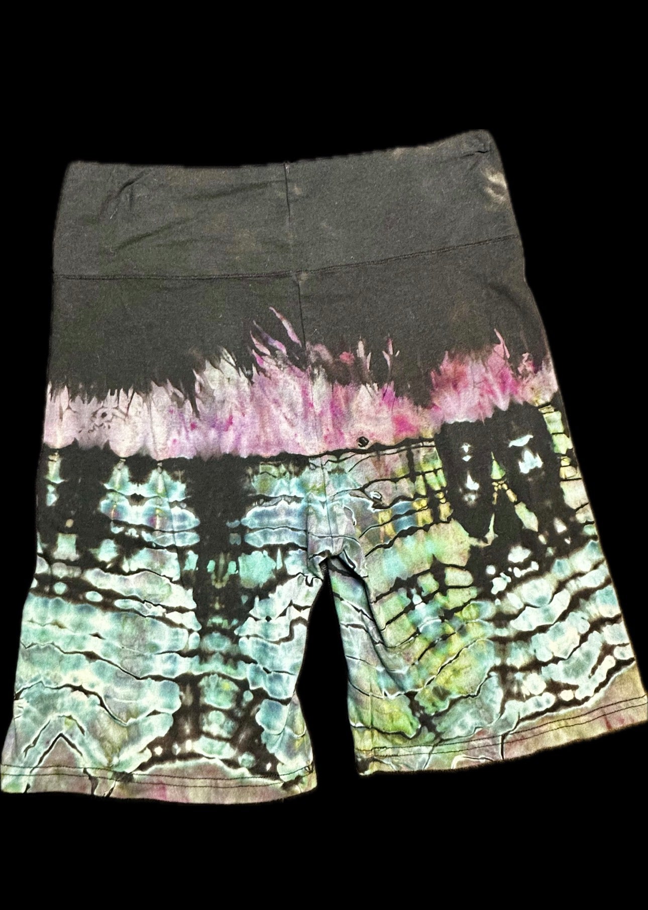 Medium/Large Sea Glass Shell Biker Shorts