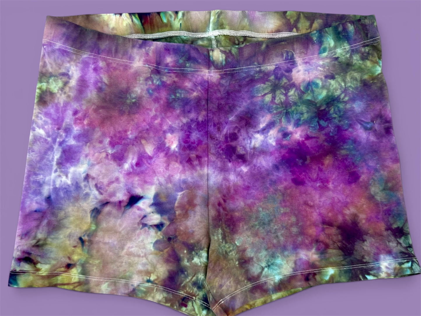 4X Enchanted Meadow Biker Shorts