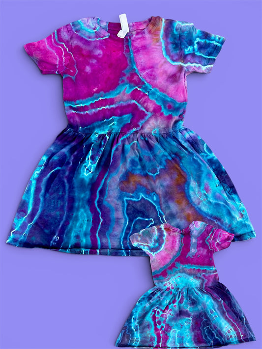 4T Mermaid Quartz Twirl Dress