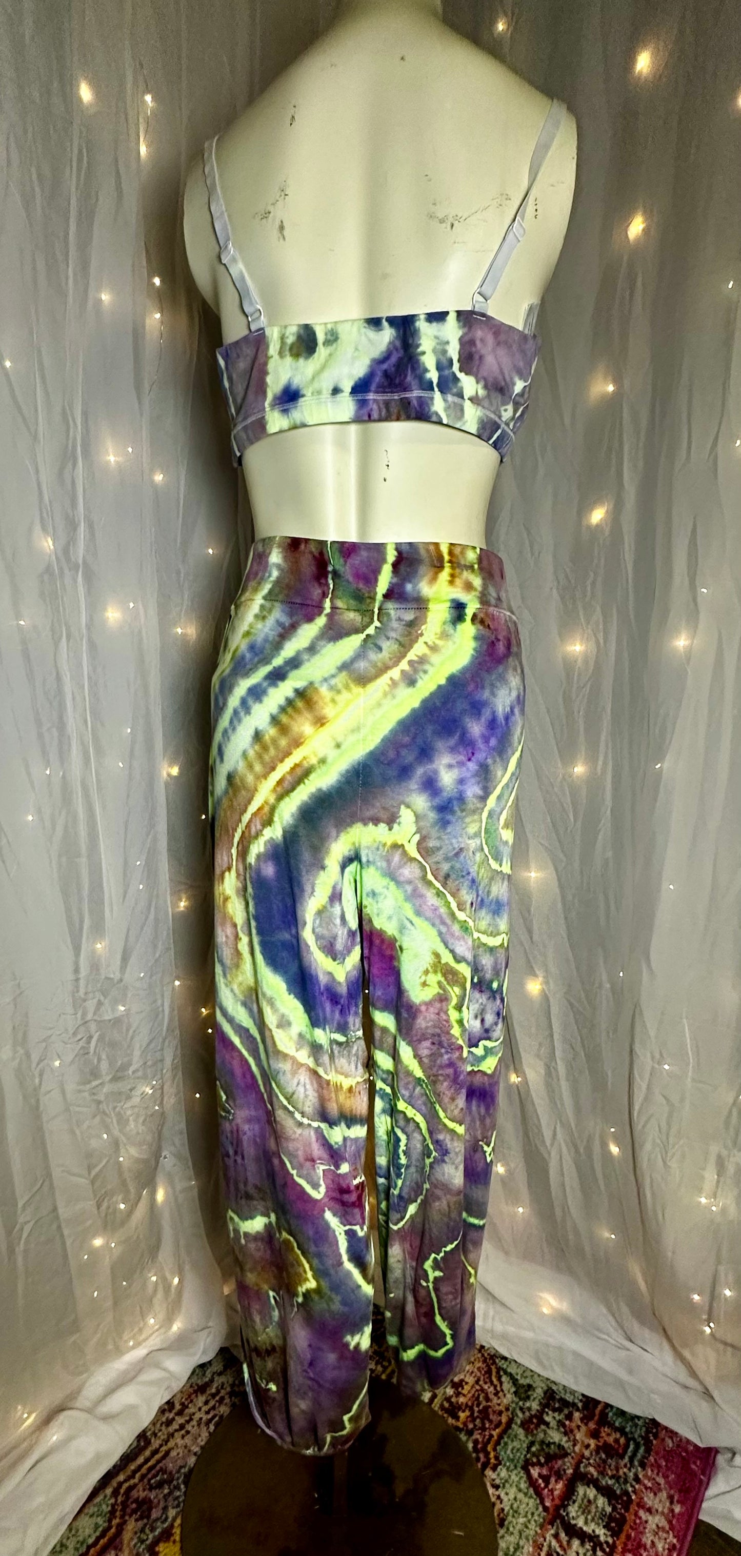 XXL Geode Glow Two Piece UV Reactive Set